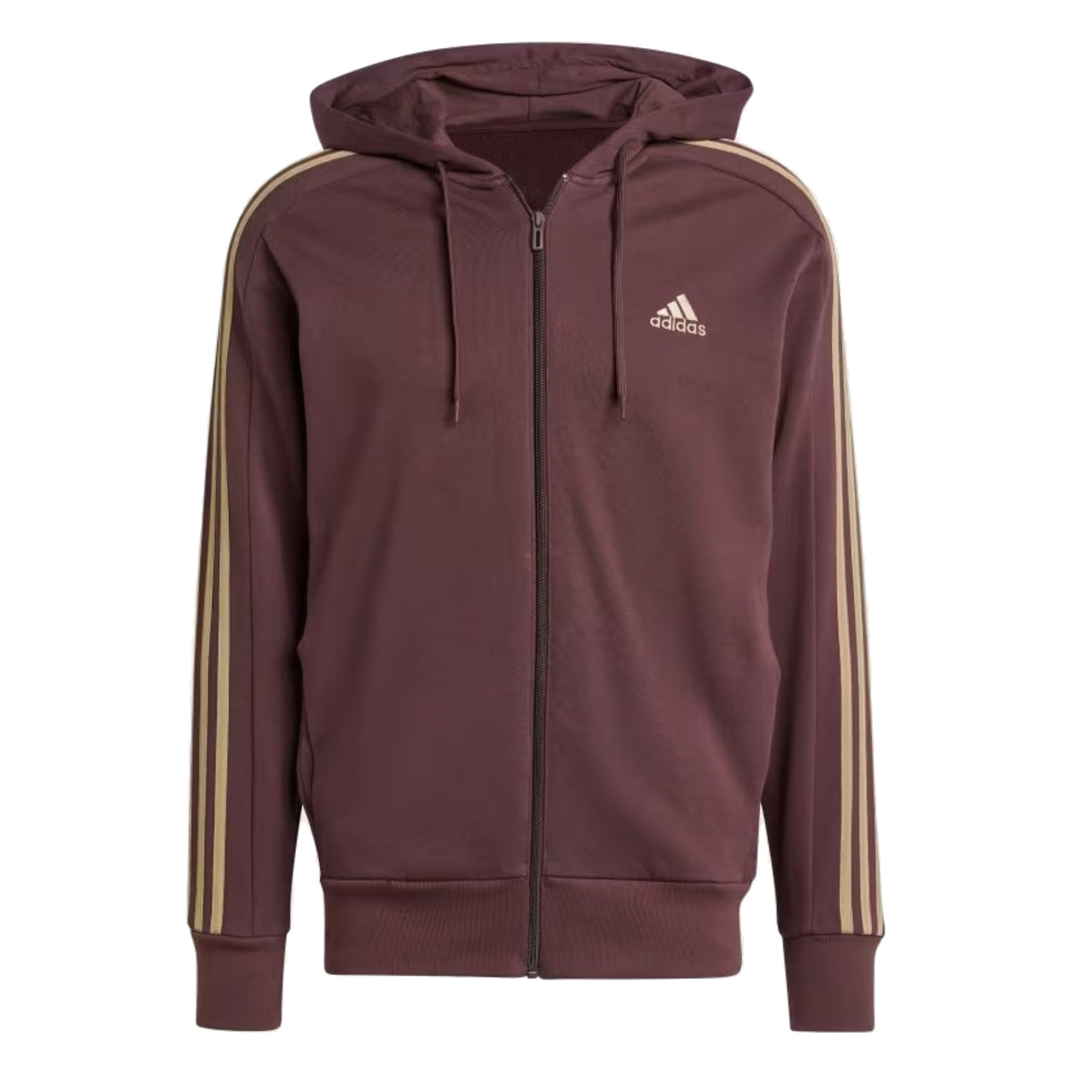 Felpa con cappuccio uomo marrone Adidas A24 IX0175 / ADIDAS