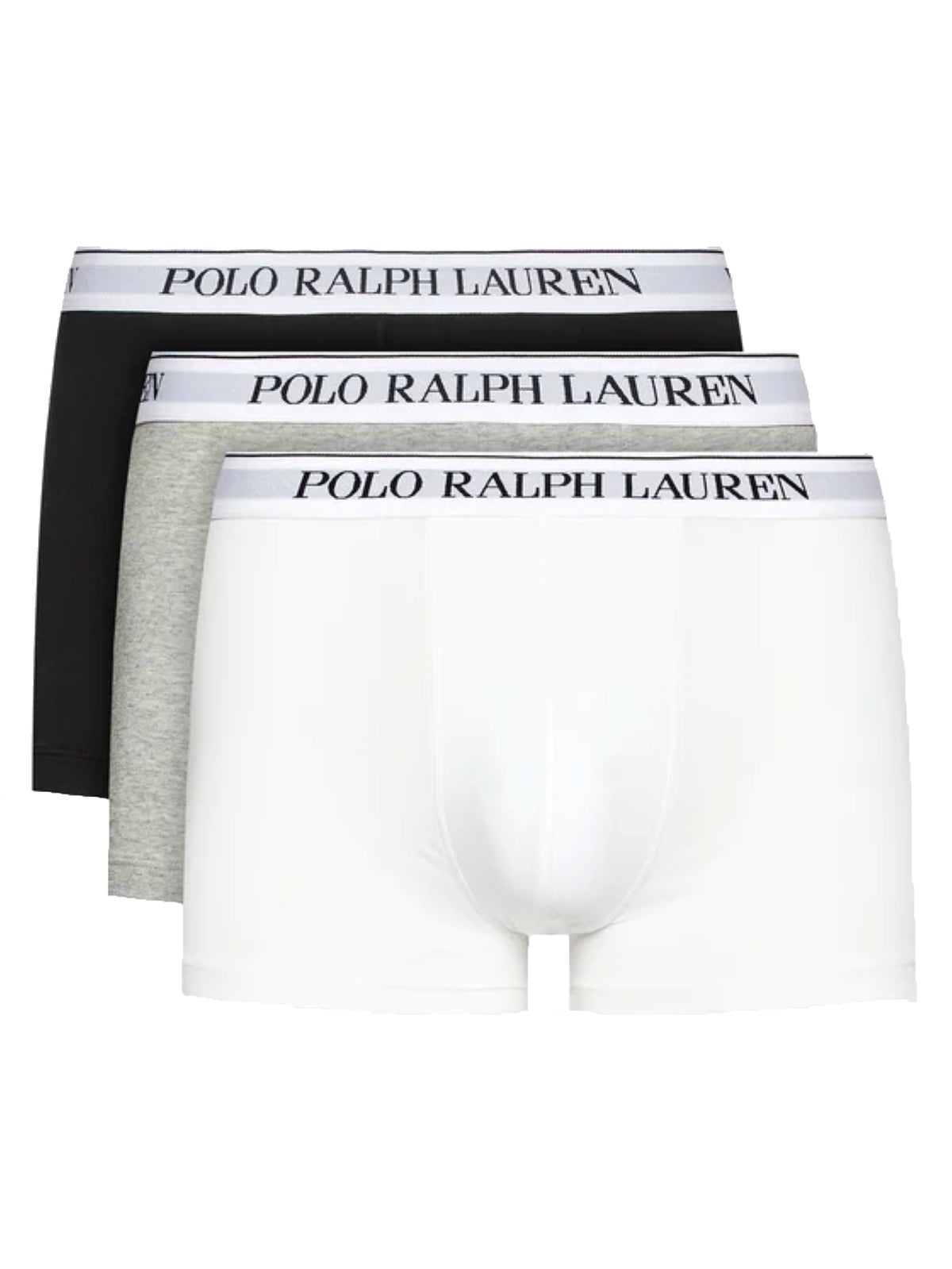 Set di tre boxer multicolore bianco/grigio/nero Polo Ralph Lauren A24 714830299052 / POLO RALPH LAUREN