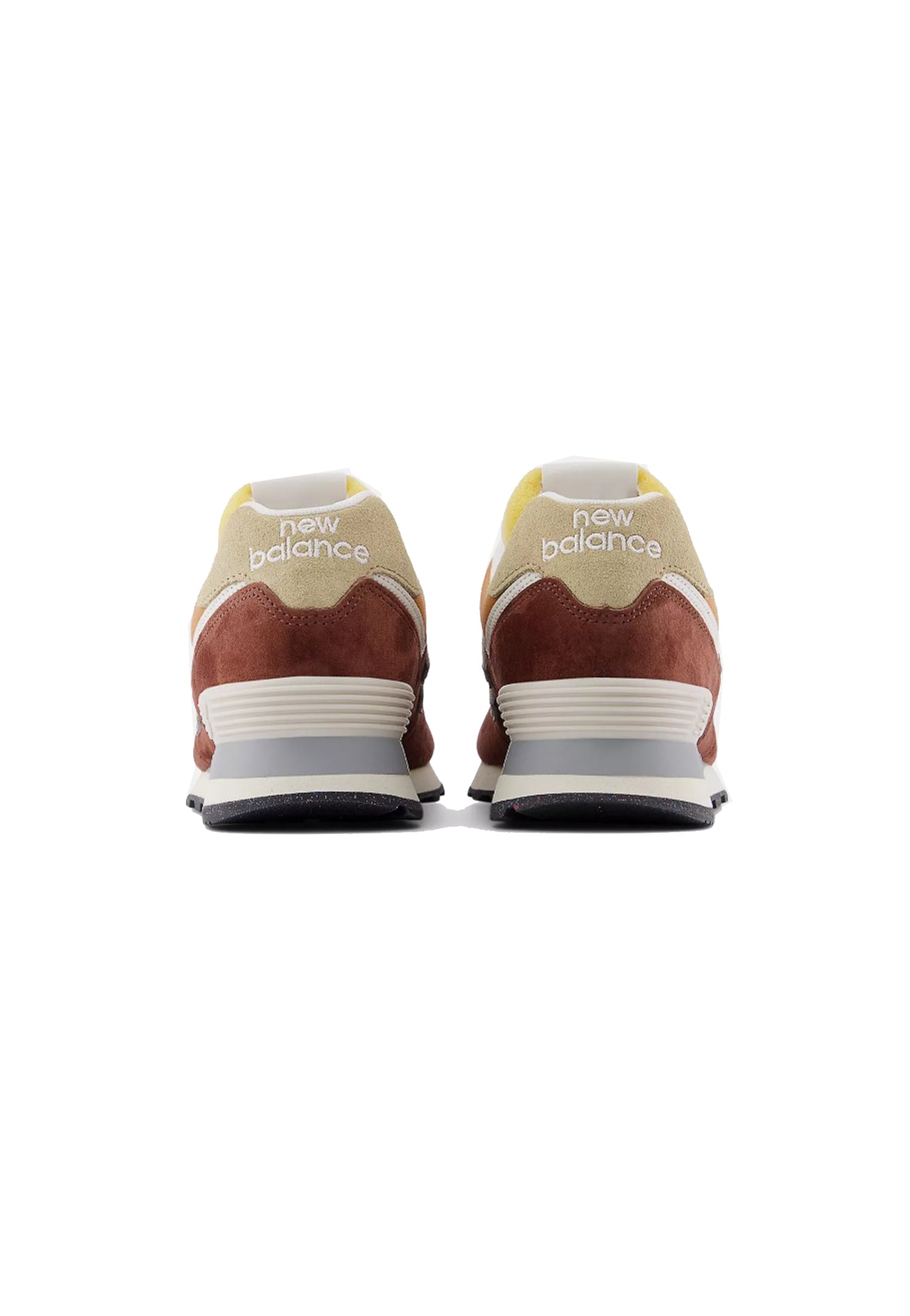 Scarpe sportive pelle marroni 574 unisex New Balance A25 U574MRR RICH OAKRICH OAK NEW BALANCE