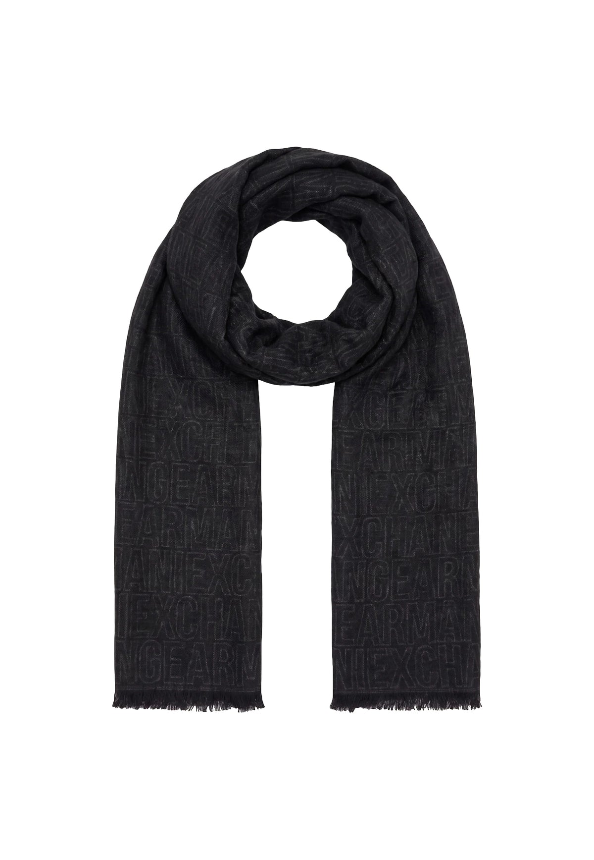 Sciarpa texture nera Armani Exchange A26 XM001714 AF17470 FC361FC361 ARMANI EXCHANGE