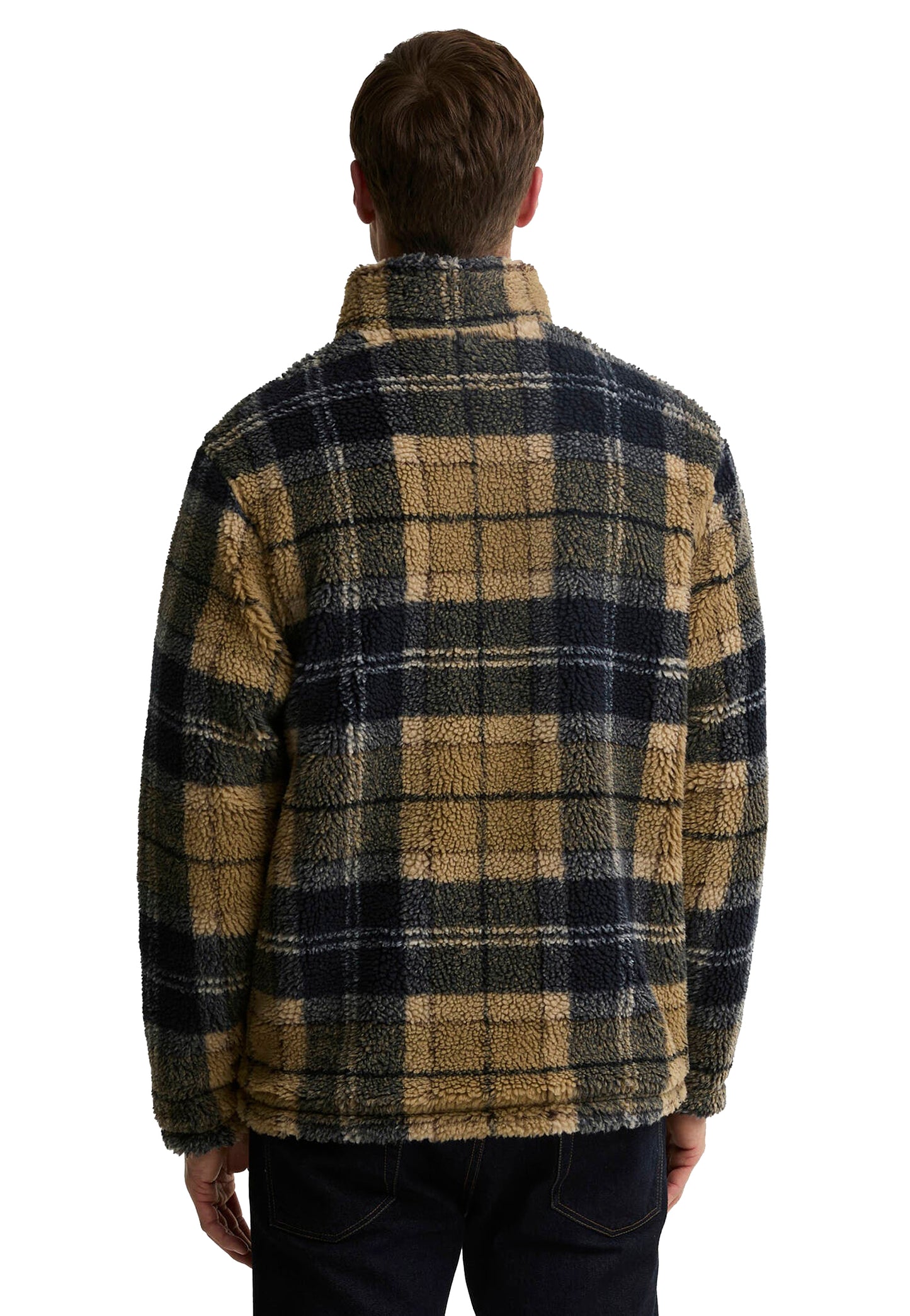 Giacca Pile sherpa tartan Barbour A26 262MMFL0187 TN39TN39 BARBOUR