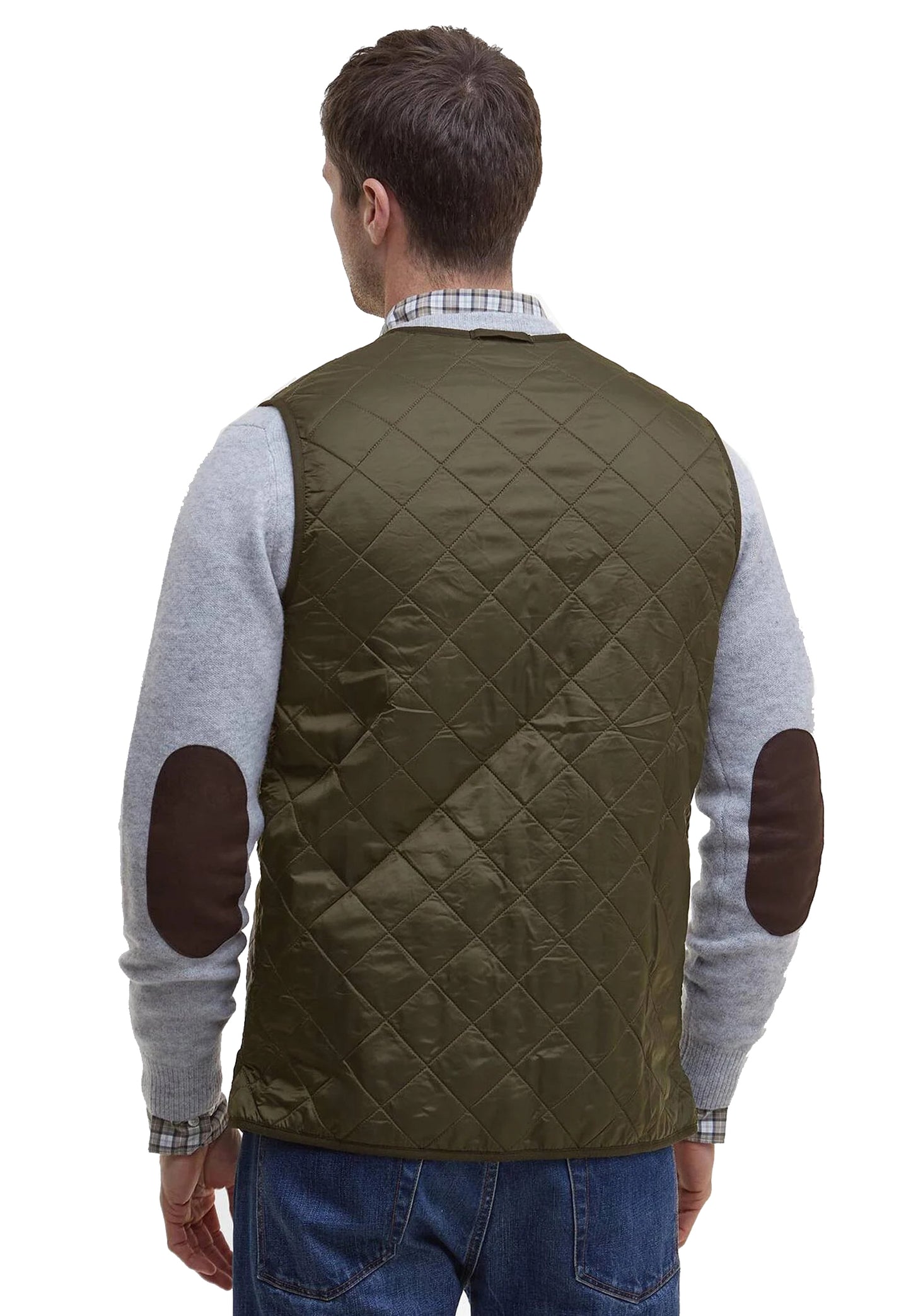 Gilet Smanicato trapuntato verde Barbour A26 262MMLI0002 OL91OL91 BARBOUR