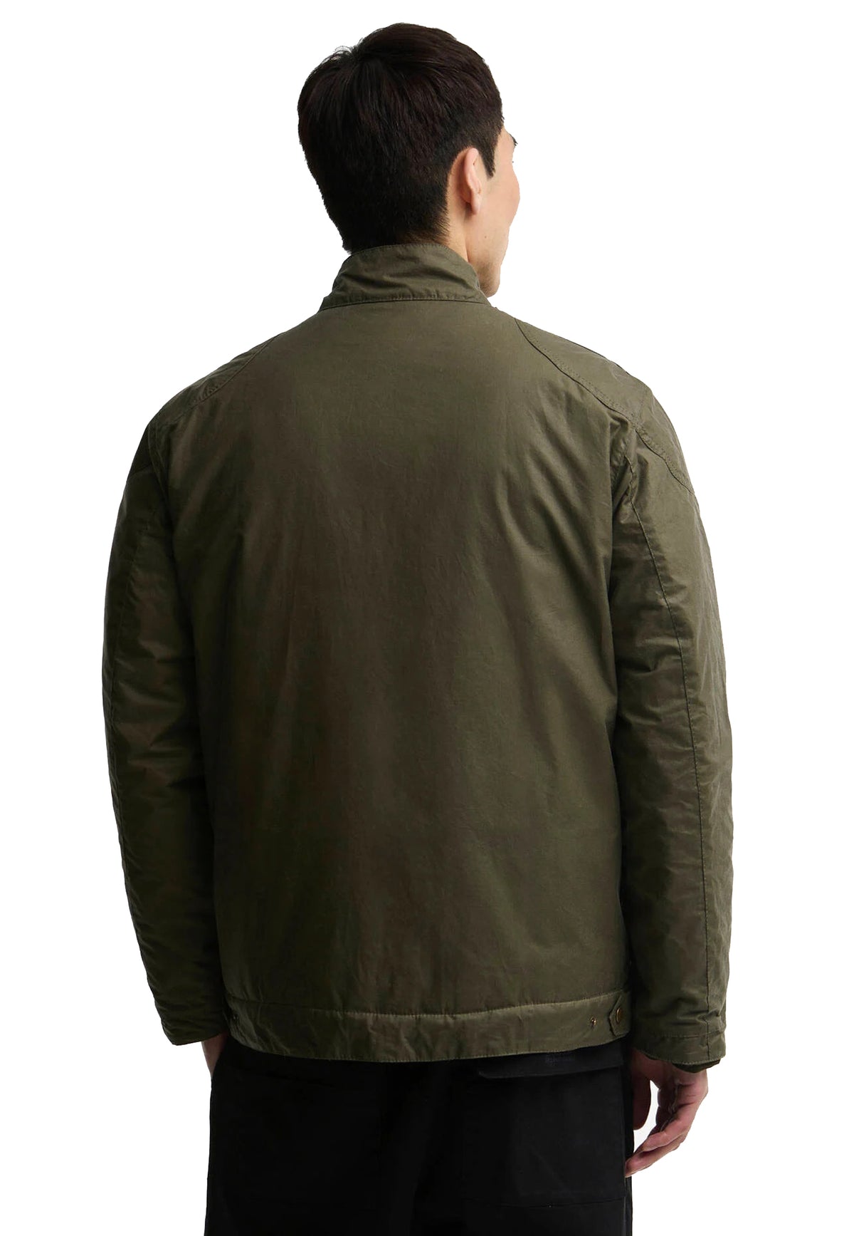 Giacca cerata cotone verde oliva invernale Merton Barbour A26 262MMWX2601 OL54OL54 BARBOUR INT.
