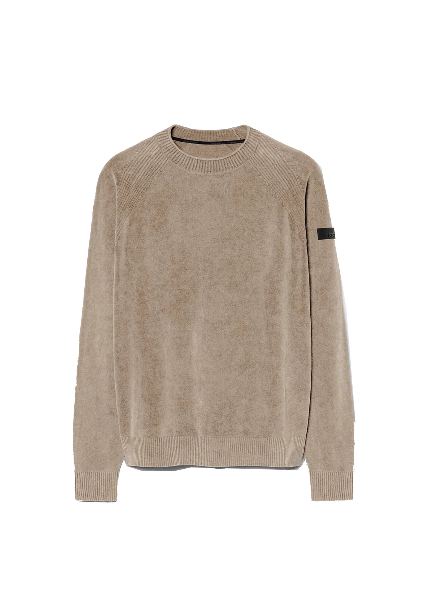 Maglione girocollo beige Velvet Techno Wash Round RRD A26 W26153 8787 RRD