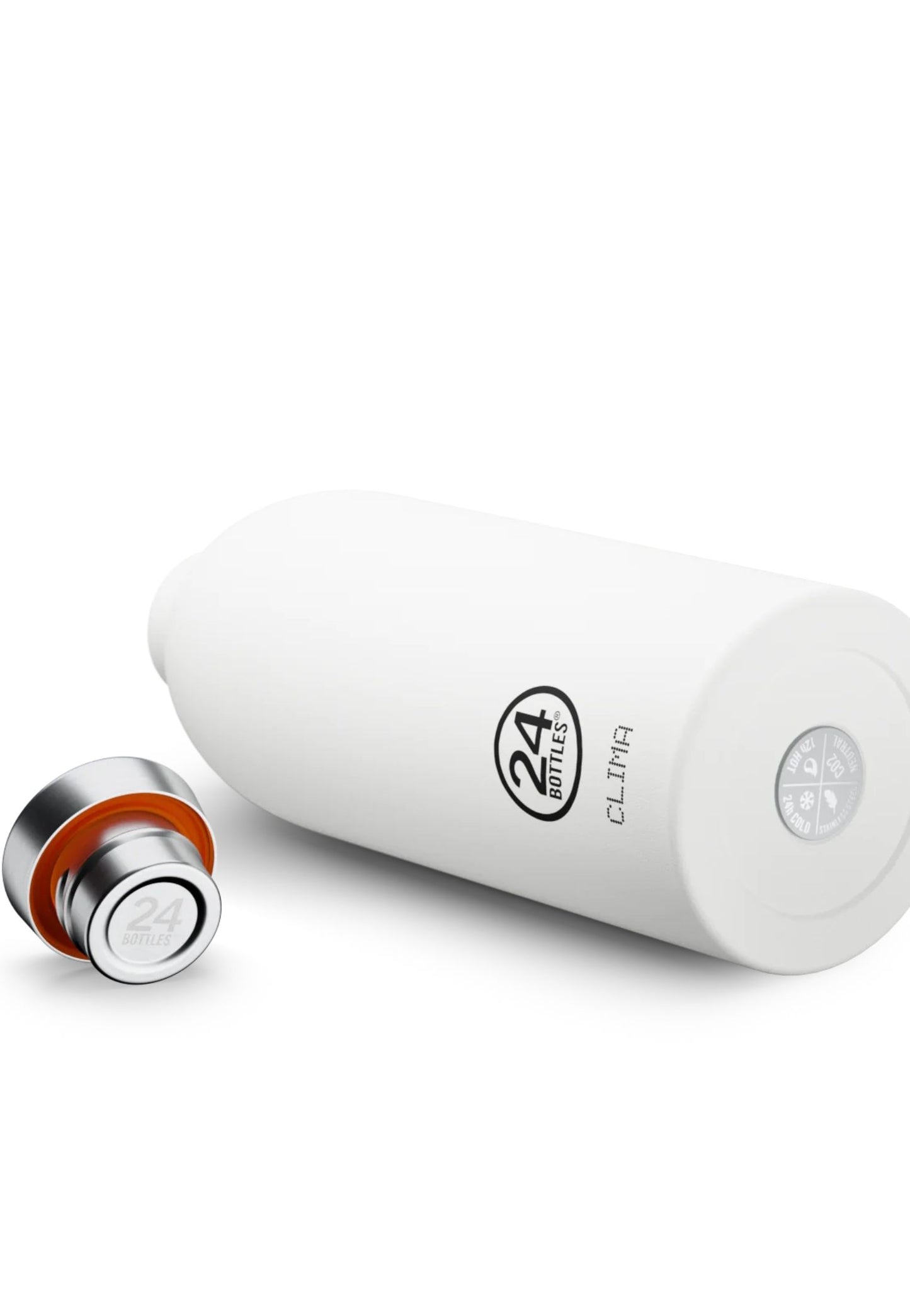 Borraccia Clima Ice White 850ml 24Bottles 158-ICE WHITE 850 MLICE WHITE 24BOTTLES