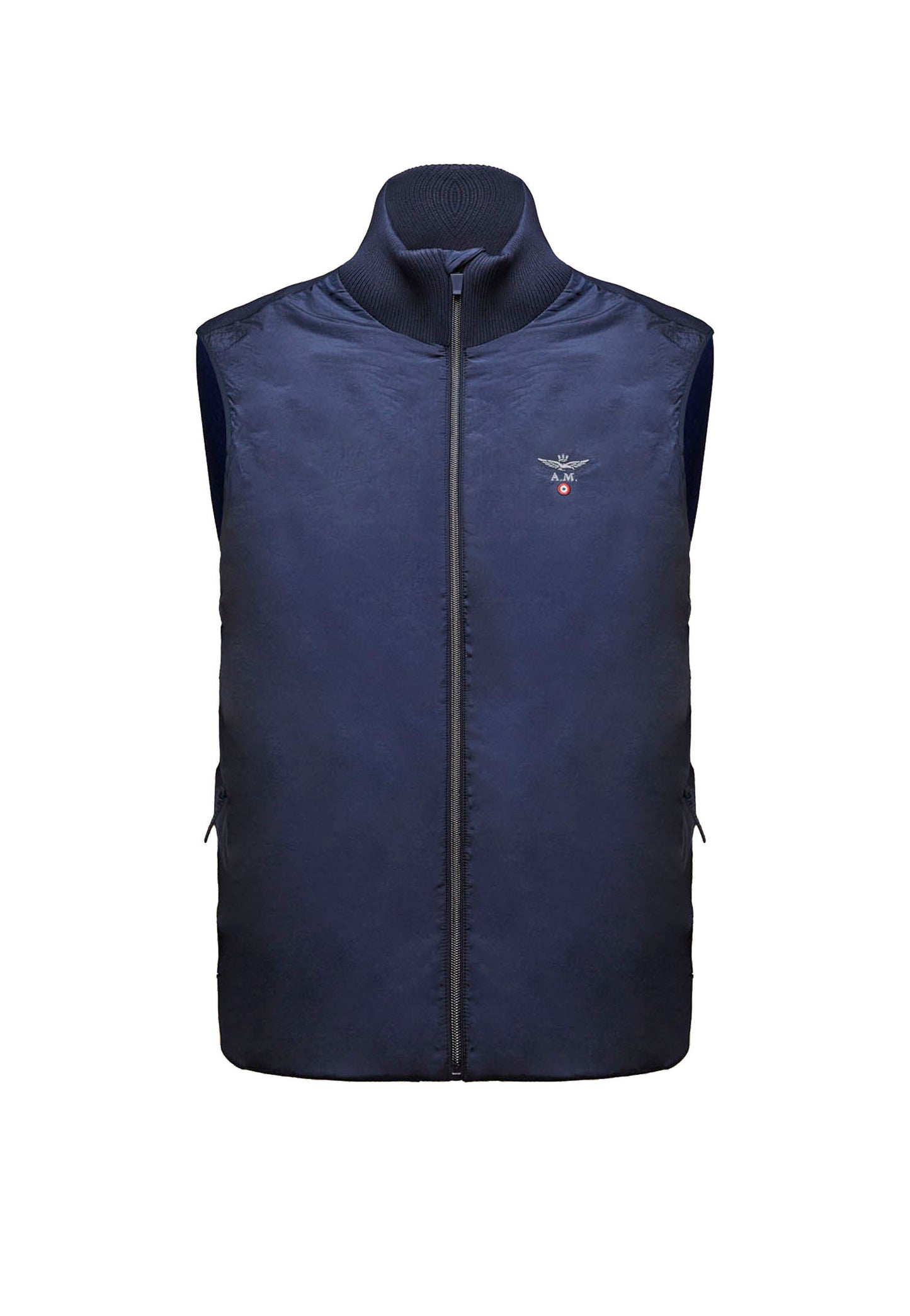 Gilet Smanicato blu imbottito Aeronautica Militare P26 261AM1386UCL00002 0818408184 AERONAUTICA MILITARE