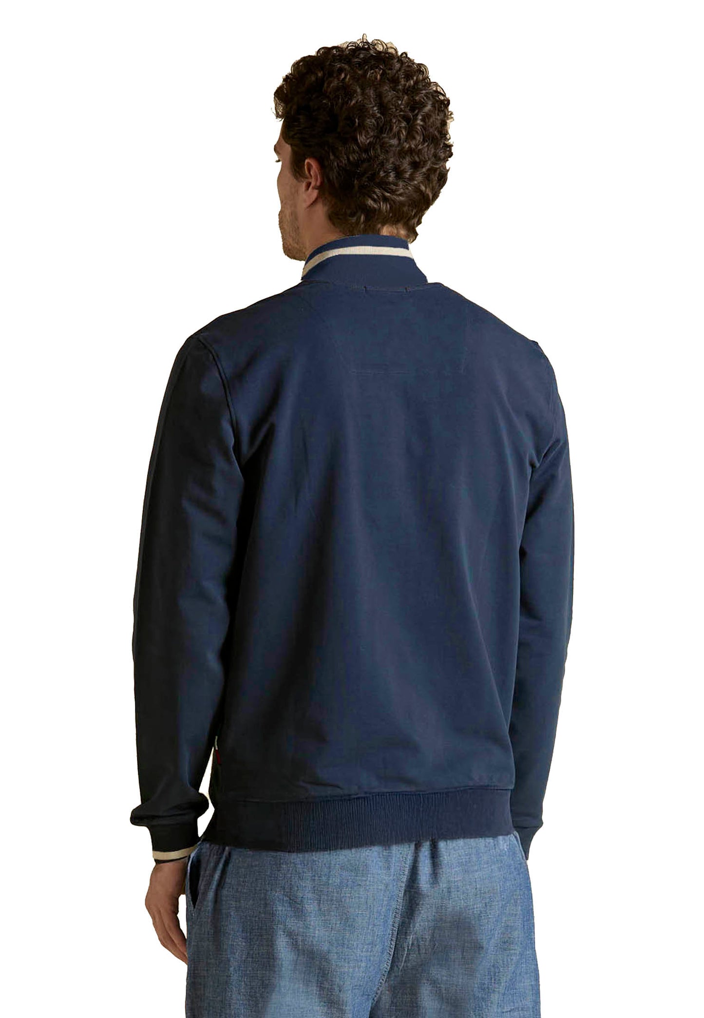 Felpa full zip blu Frecce Tricolori Aeronautica Militare P26 261FE2089UF00674 0818408184 AERONAUTICA MILITARE