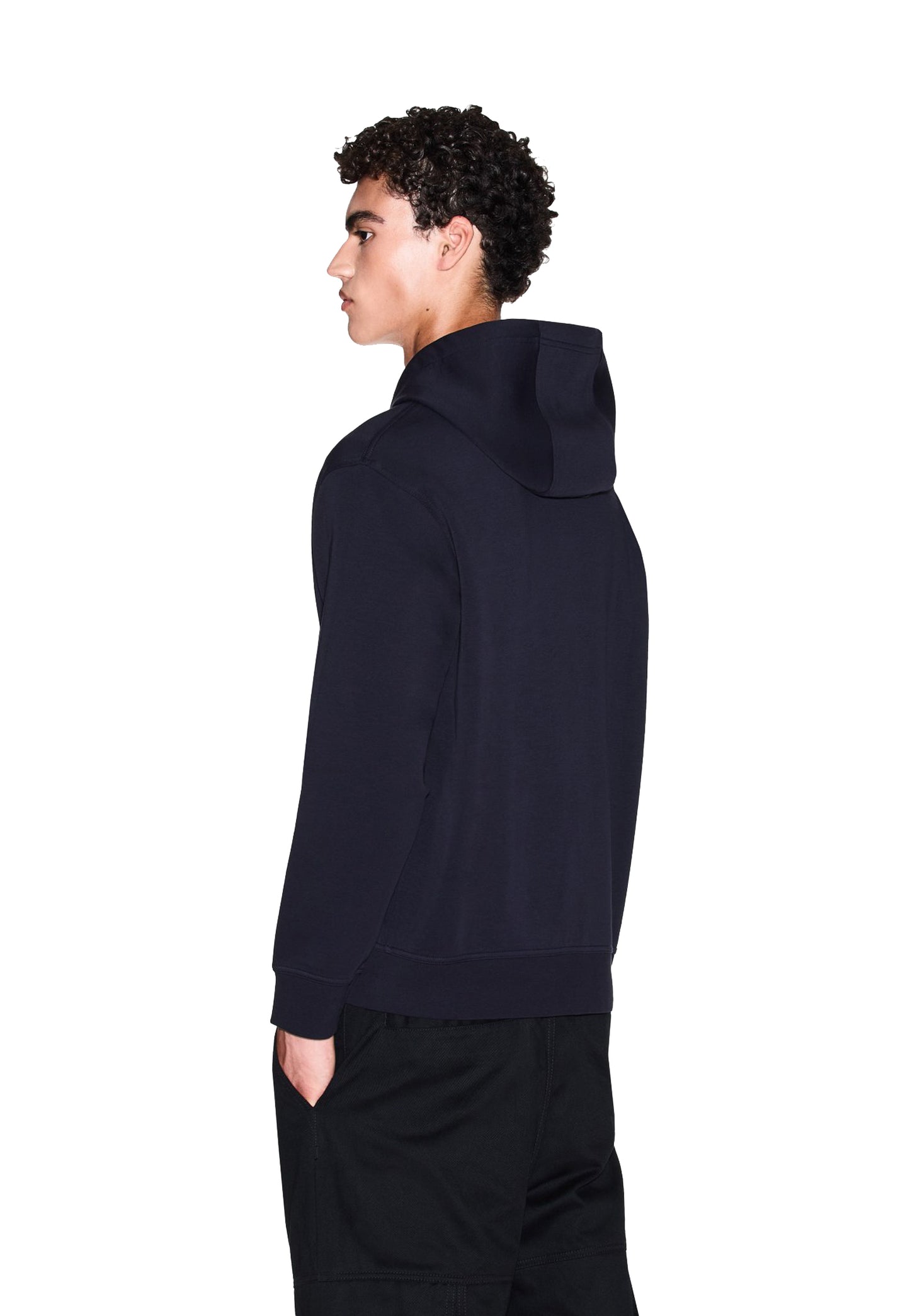 Felpa con cappuccio blu full zip Armani Exchange P26 XM000371 AF10818 UB101UB101 ARMANI EXCHANGE