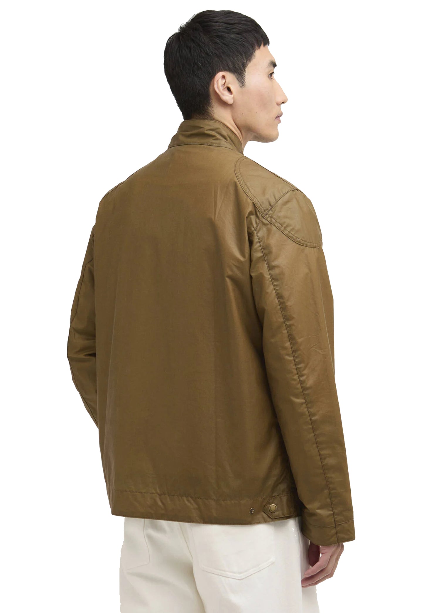Giacca beige cerata cotone Merton Barbour P26 MWX2455 SN31SN31 BARBOUR INTERNATIONAL