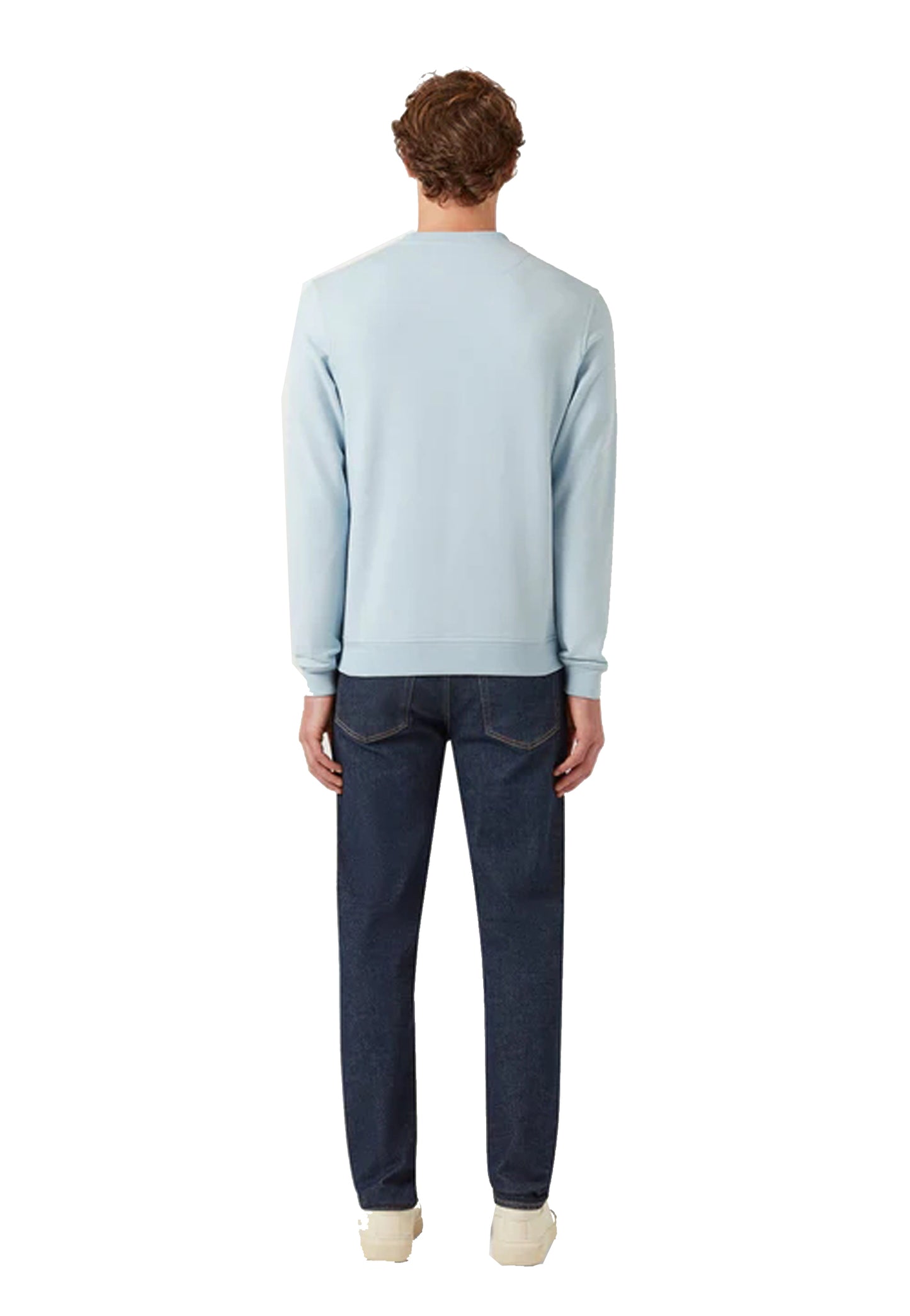 Felpa girocollo azzurro Belstaff P26 100049 Sky BlueSky Blue BELSTAFF