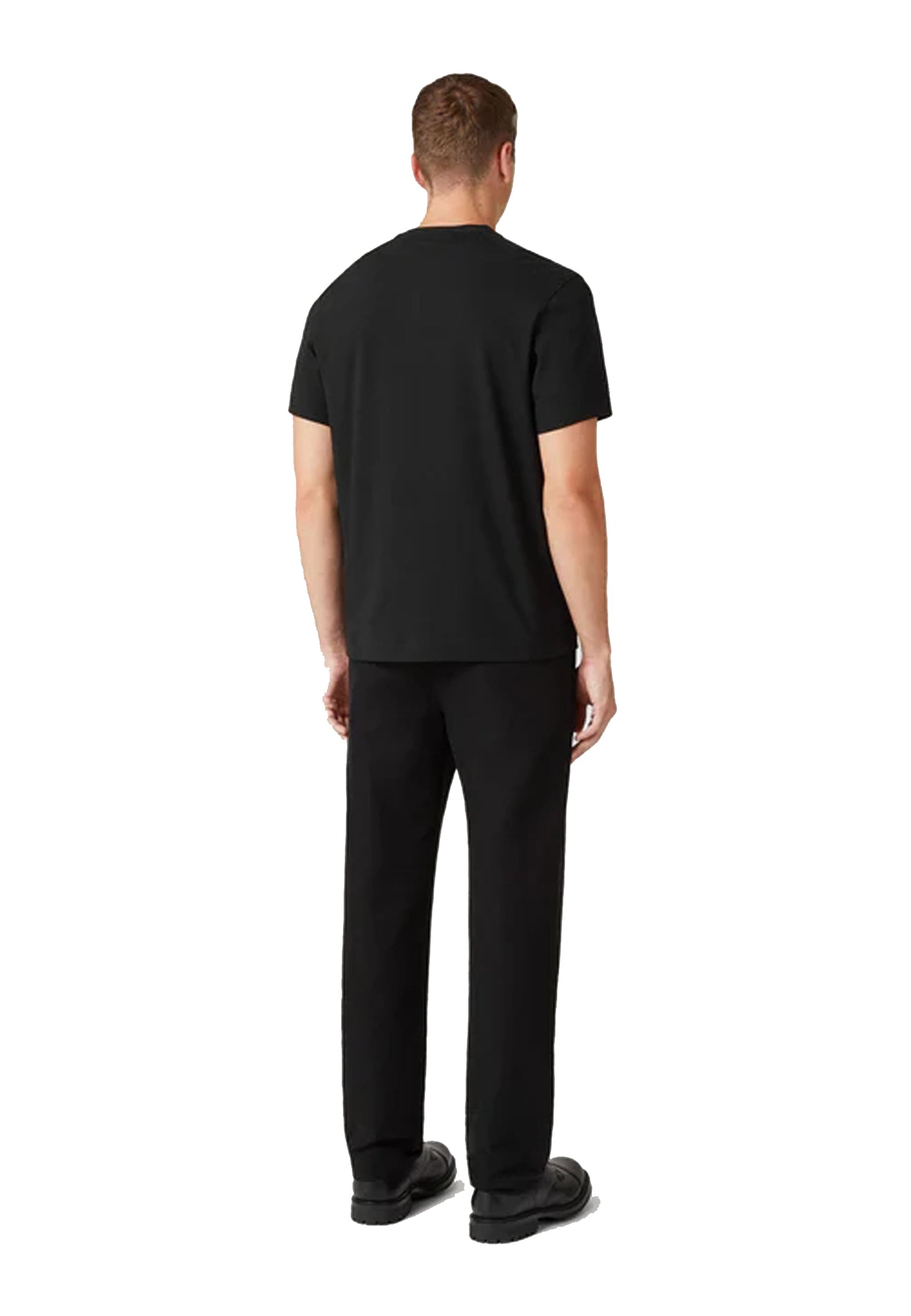 T-shirt girocollo cotone nera Alloy Belstaff P26 105237 BlackBlack BELSTAFF