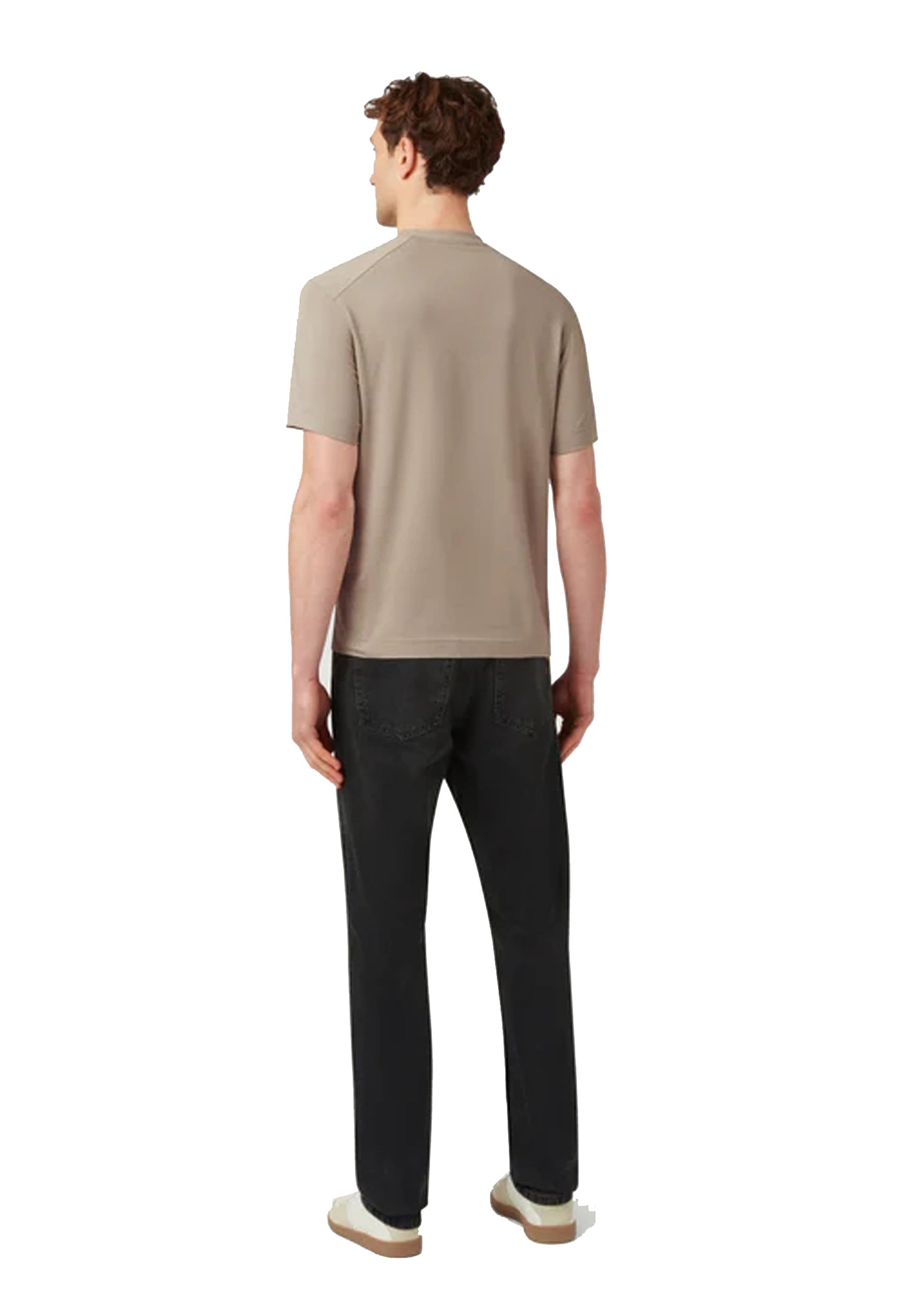 T-shirt girocollo cotone beige Alloy Belstaff P26 105237 Dark SandDark Sand BELSTAFF