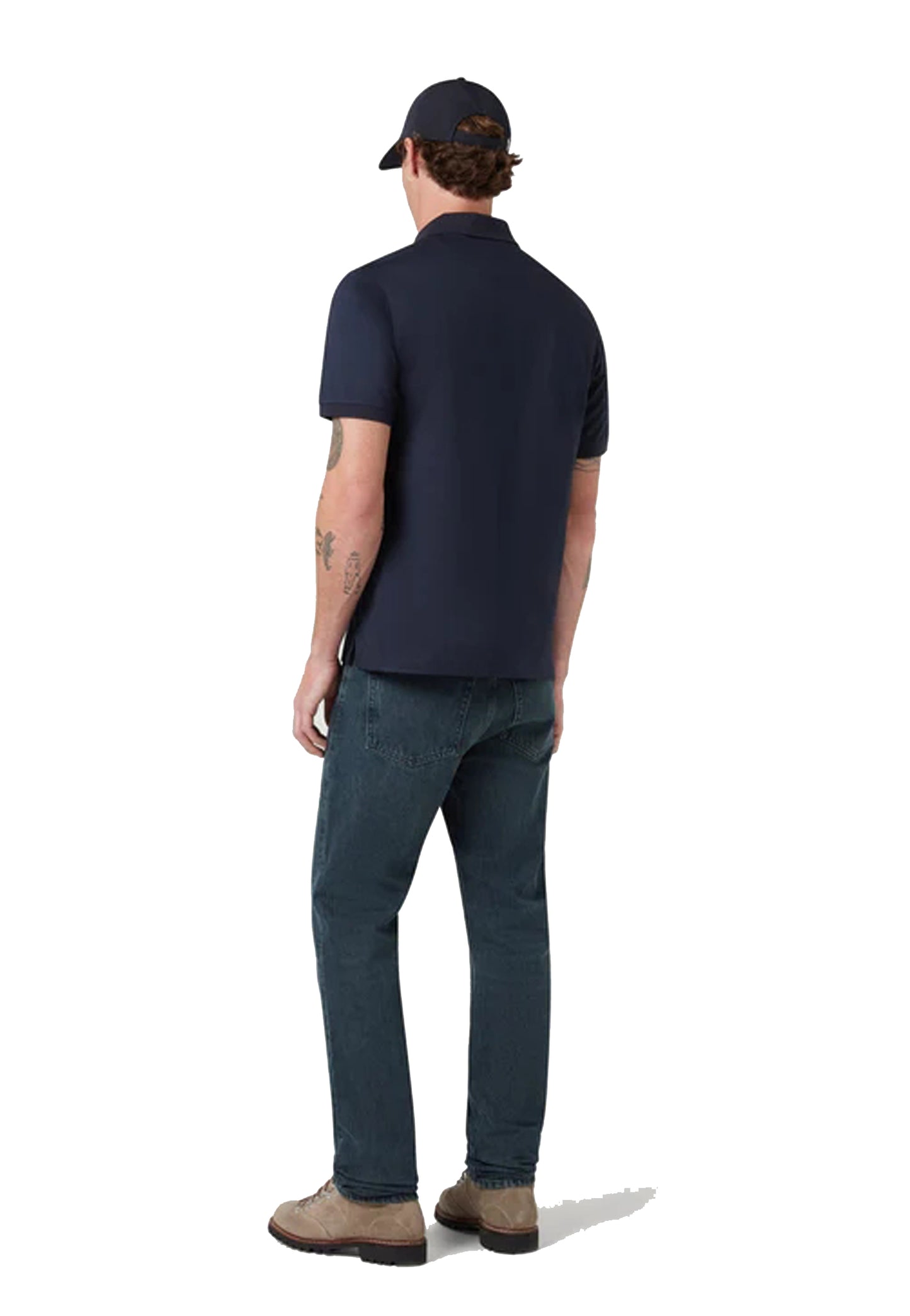 Polo cotone blu scuro Steel Belstaff P26 106040 Dark InkDark Ink BELSTAFF