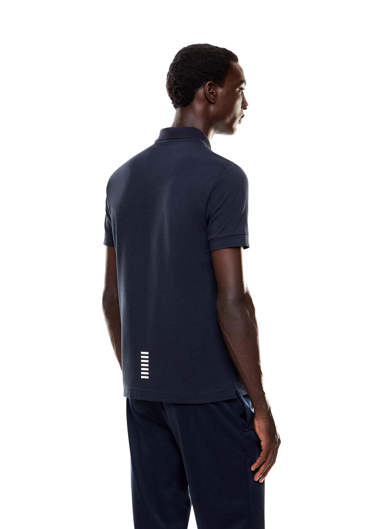 Polo cotone blu mezza manica Core Indentity EA7 Armani P26 8NPF14 PJVQZ 15621562 EA7