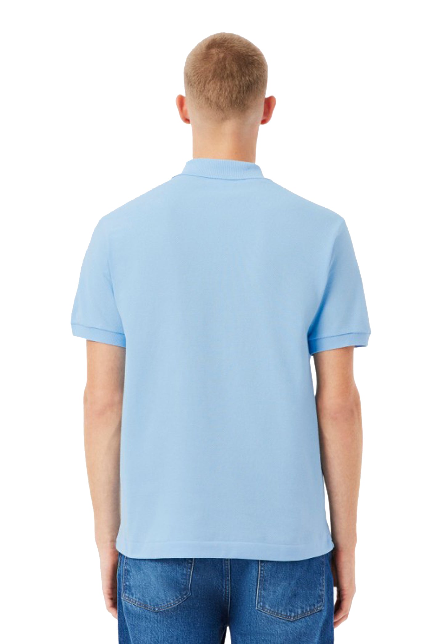 Polo a mezza manica azzurra classica cotone Lacoste P26 1212 HBPHBP LACOSTE