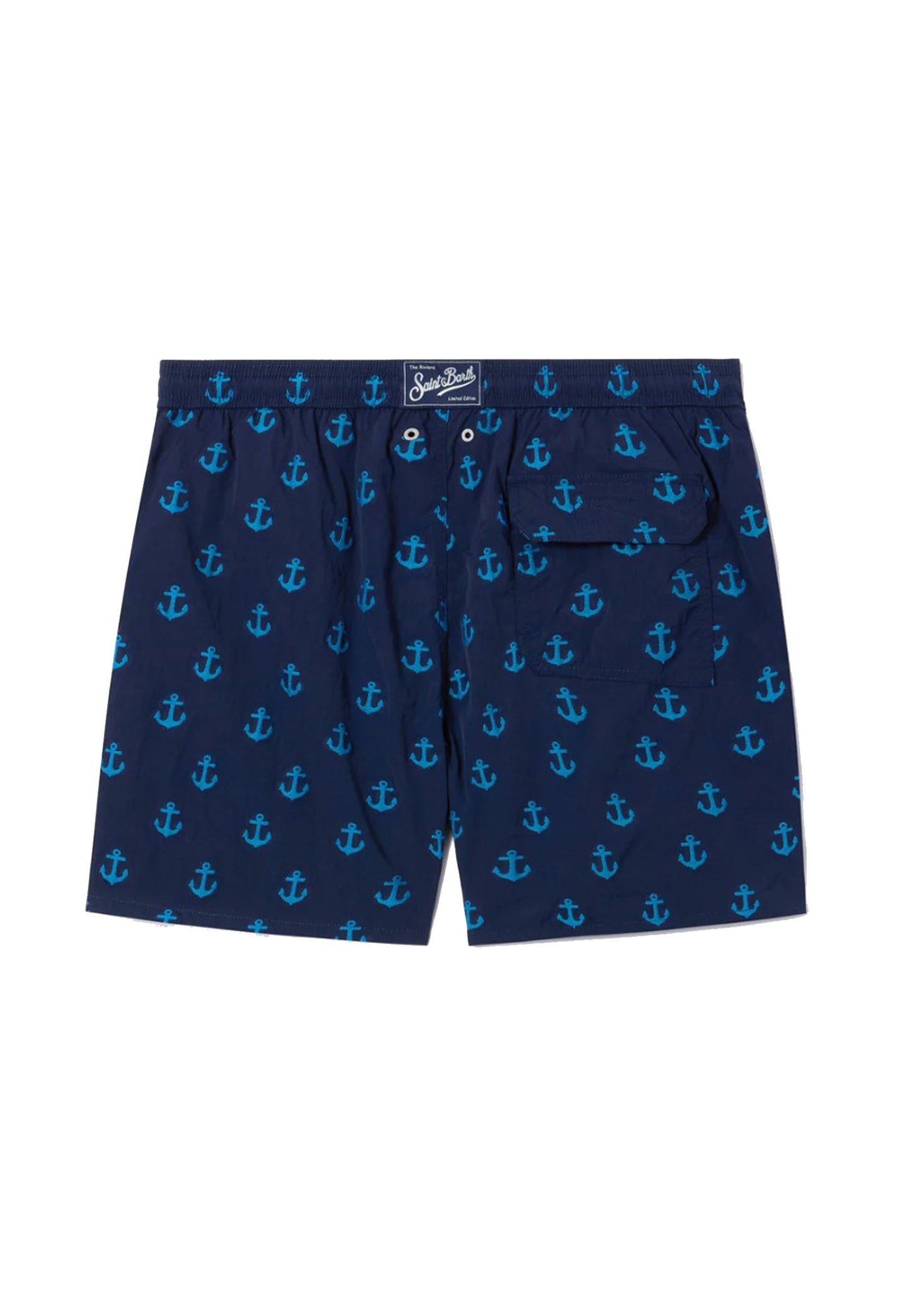 Costume da mare blu ancore Patmos The Riviera MC2 Saint Barth P26 PATM004 00392L00392L MC2