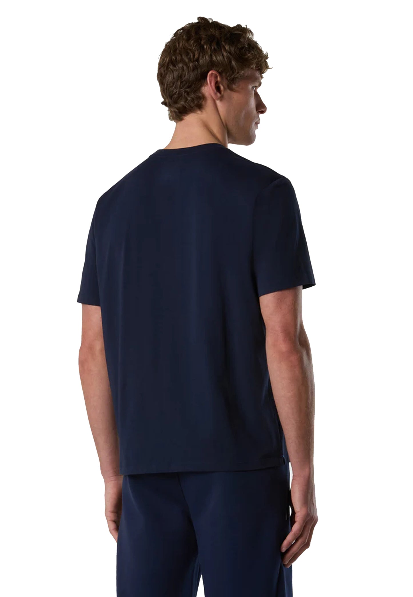 T-shirt girocollo blu scuro cotone organico North Sails P26 693156 08020802 NORTH SAILS