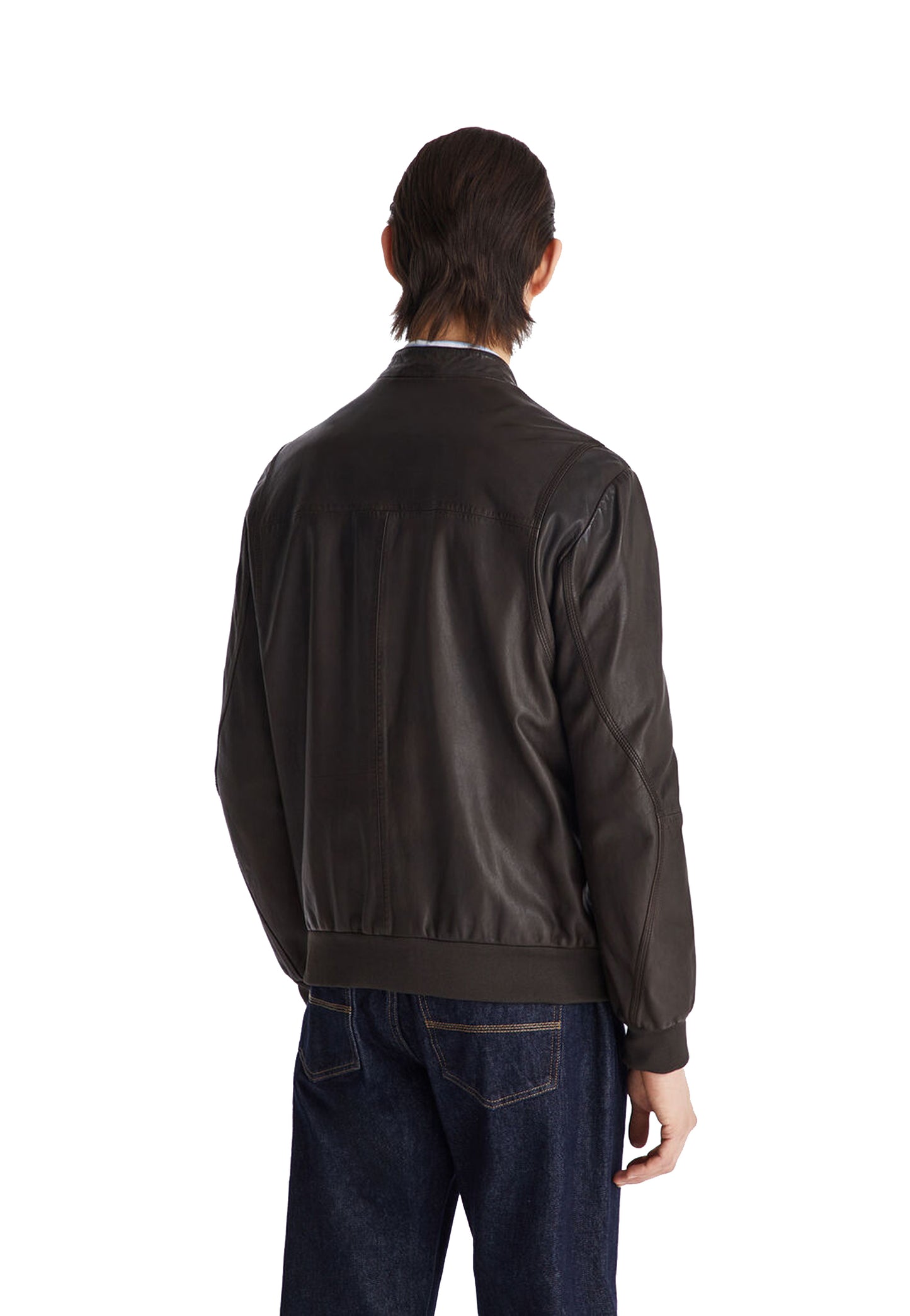 Giacca bomber marrone pelle Peuterey P26 PEU5413 99012334 807 PEUTEREY