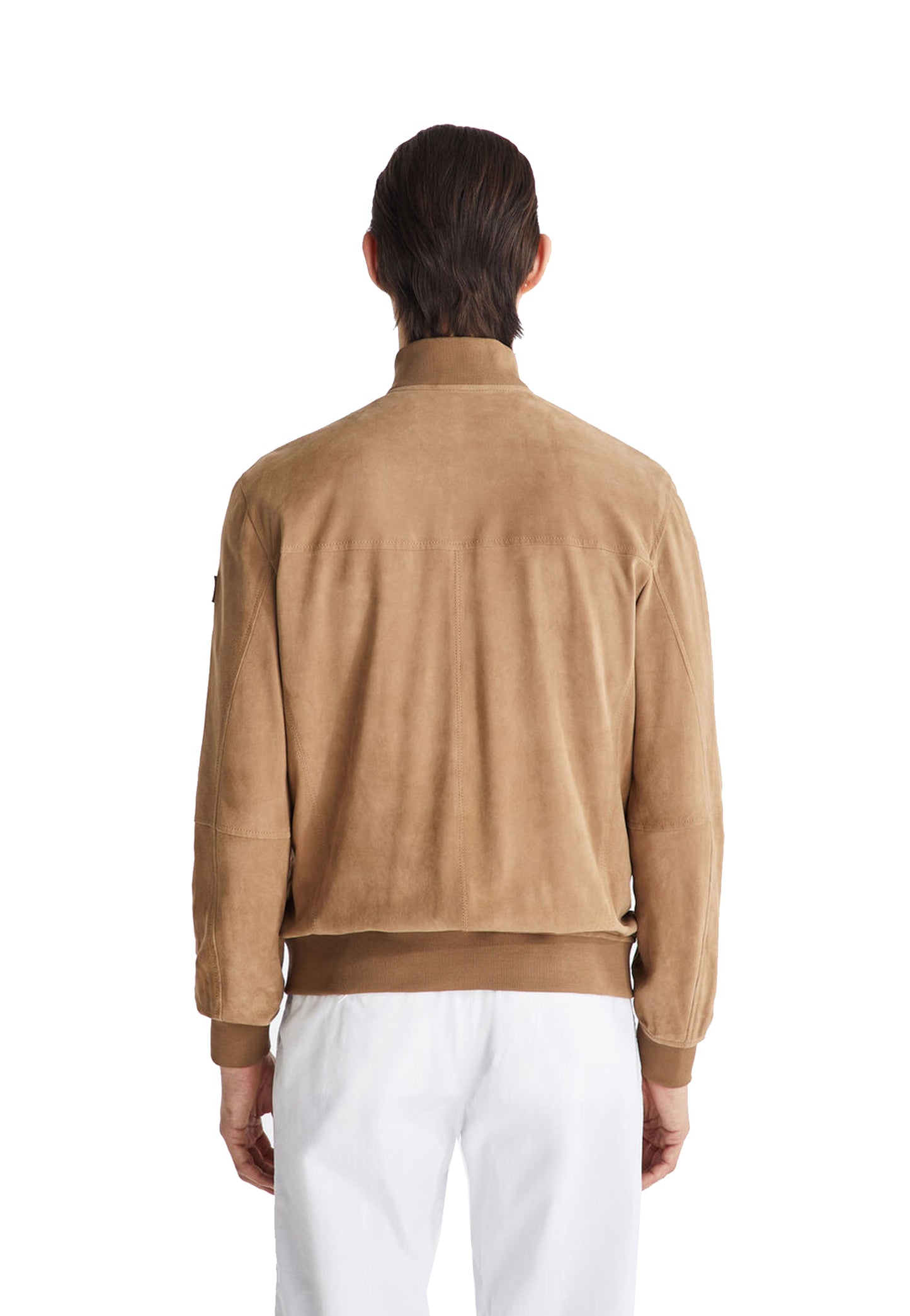 Giacca beige pelle scamosciata Sands Peuterey P26 PEU5743 99012407 794794 PEUTEREY