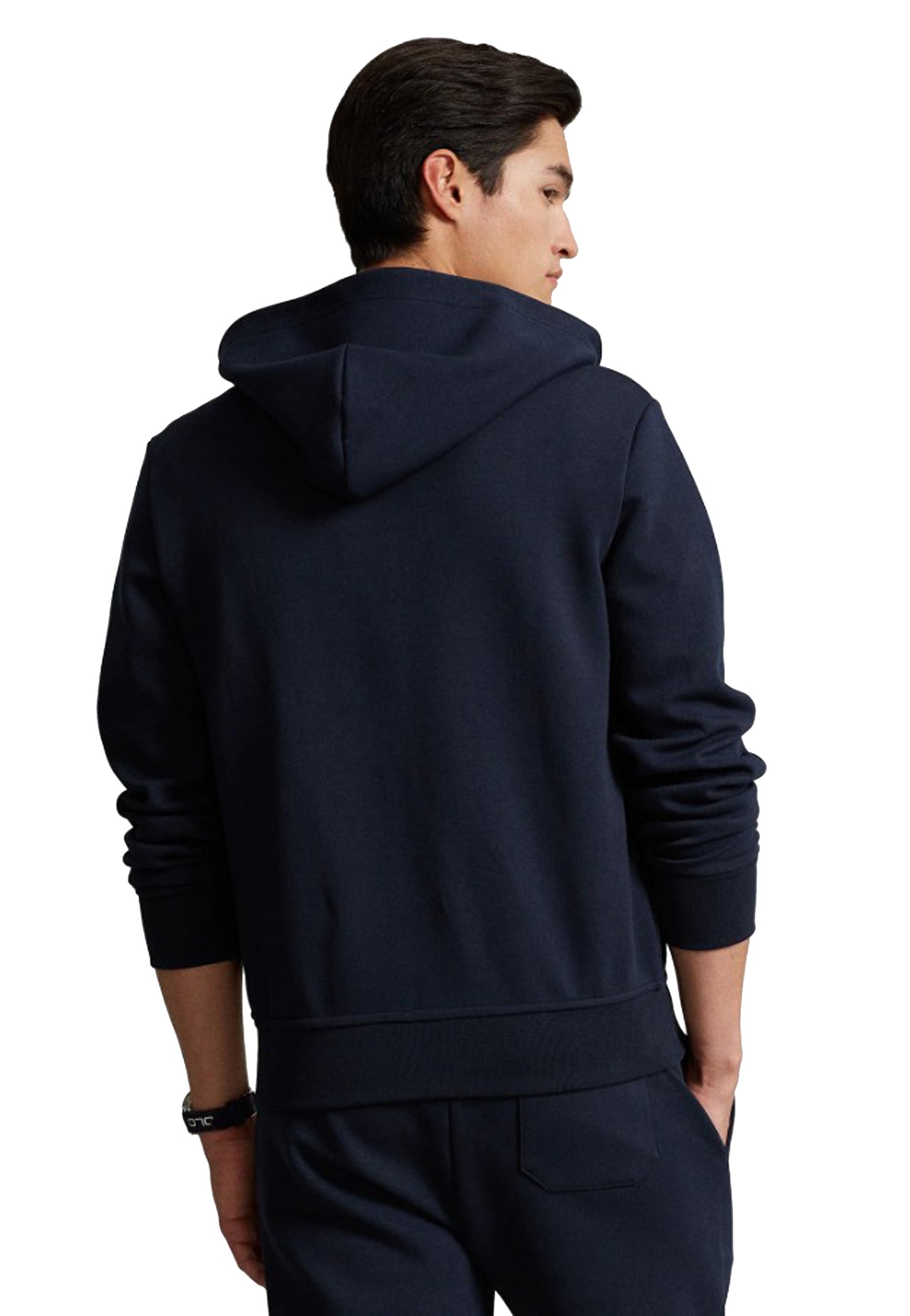 Felpa con cappuccio blu full zip Polo Ralph Lauren P26 710888282002 AVIATOR NAVY POLO RALPH LAUREN