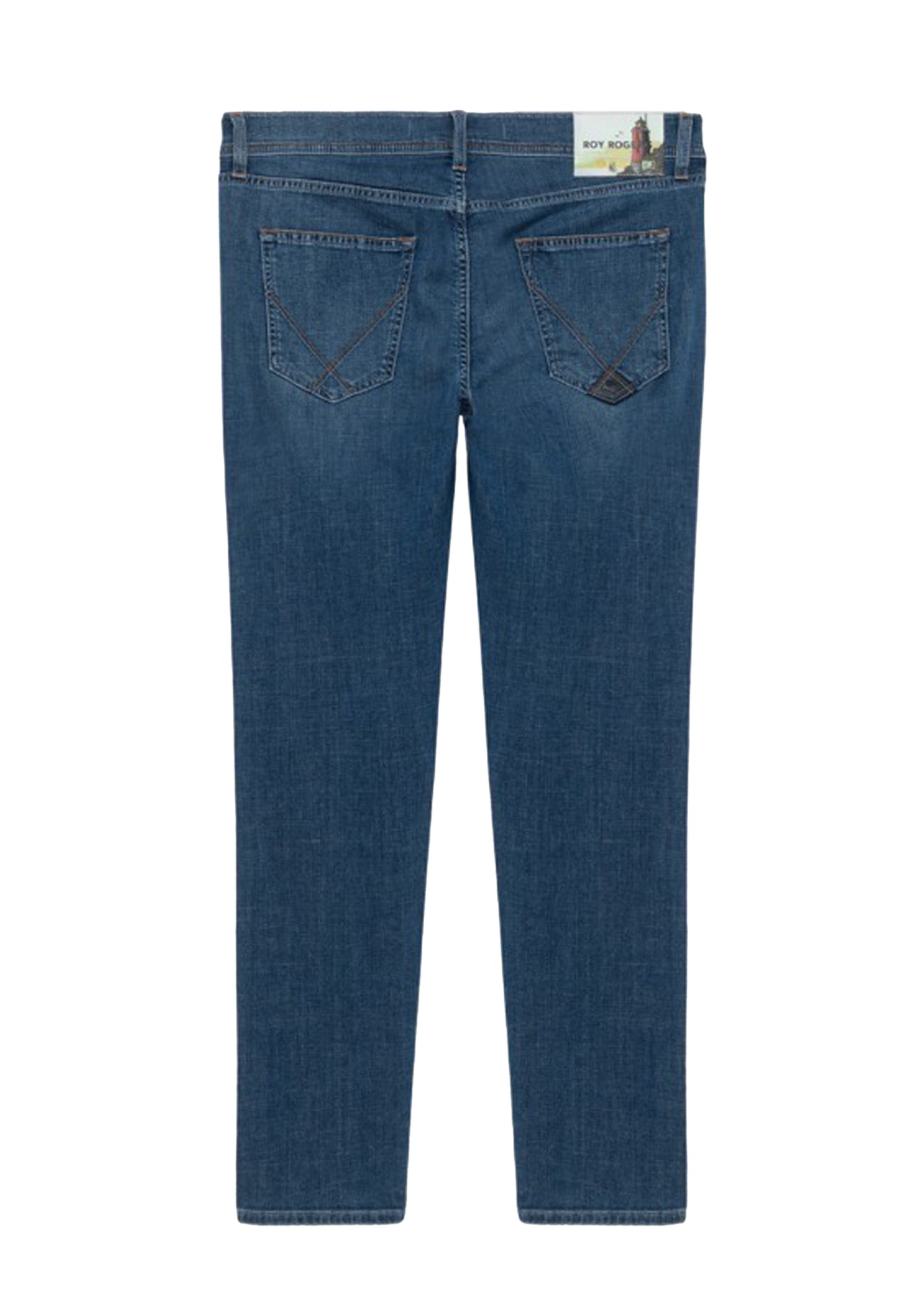 Pantaloni jeans denim lavaggio scuro Elias Alex Roy Roger's P26 RRU90108D5982700 C0999C0999 ROY ROGER'S