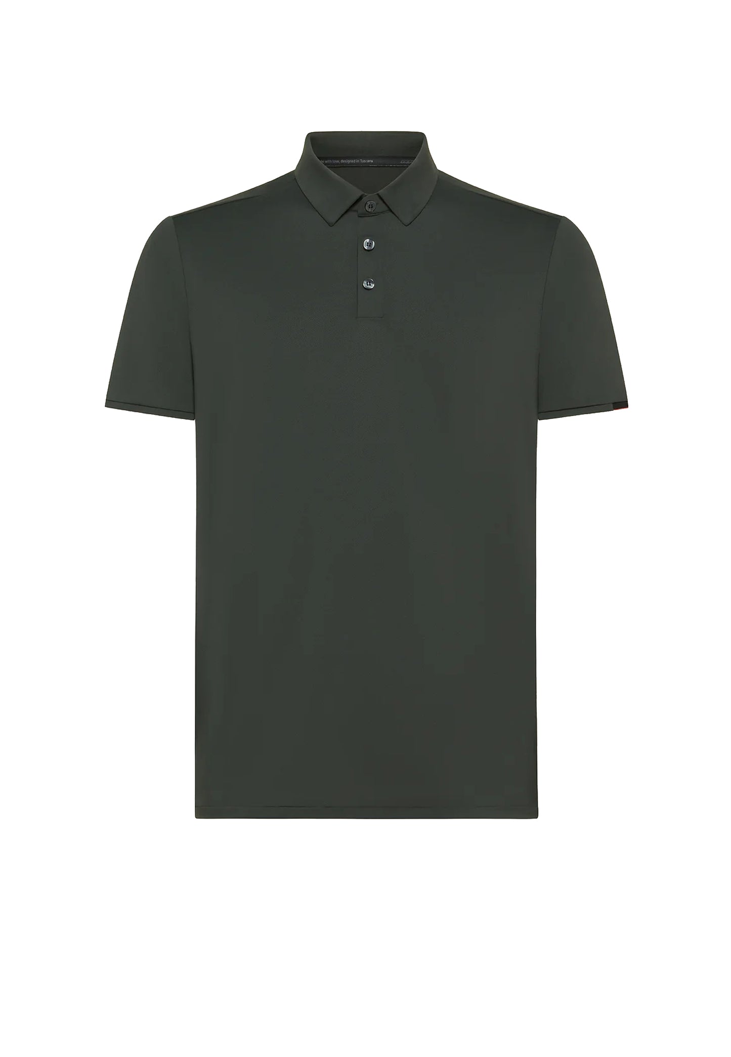 Polo mezza manica verde elasticizzata traspirante Oxford Logo RRD P26 26217 2020 RRD