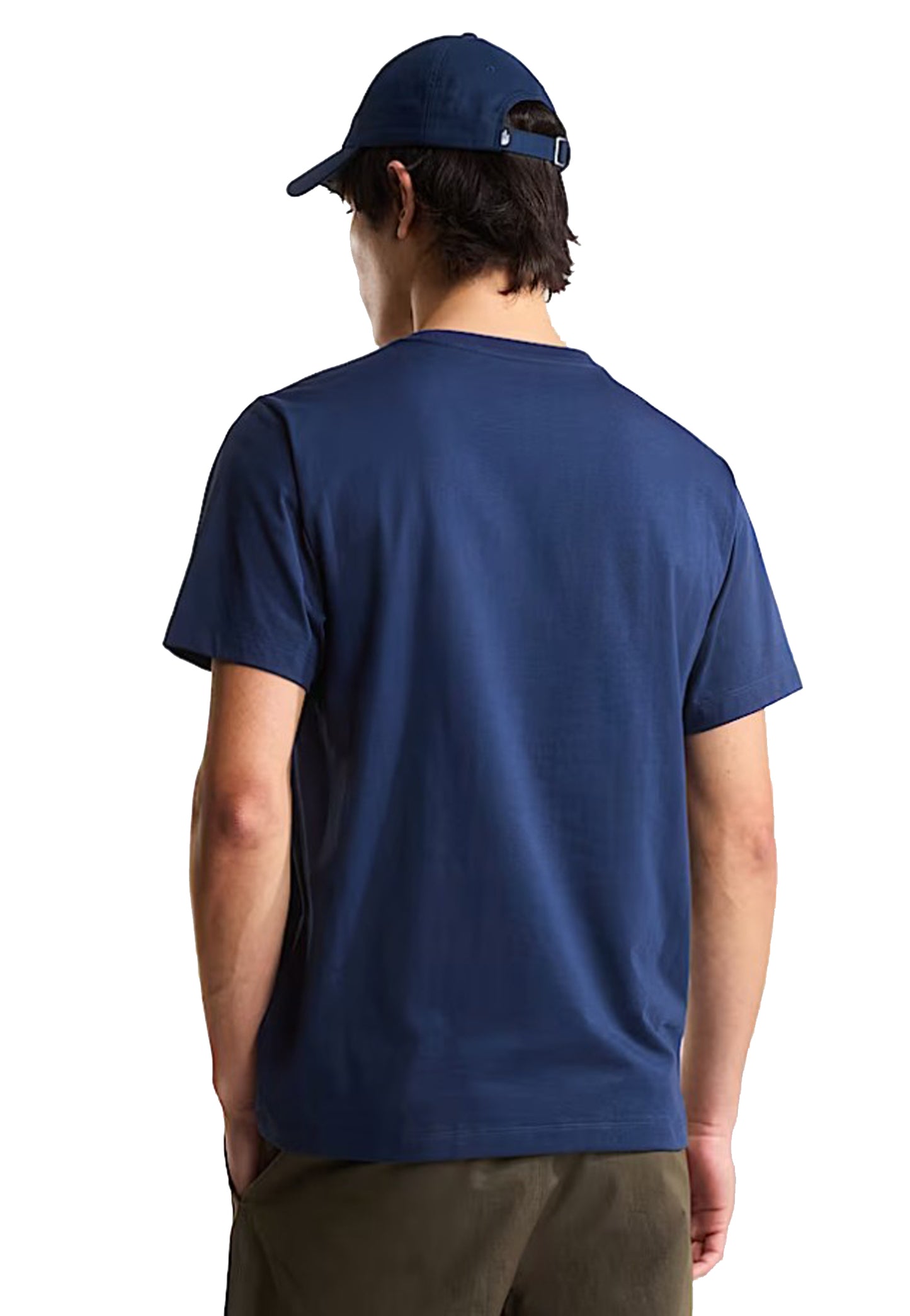 T-shirt girocollo blu Evolution Simple Dome The North Face P26 NF0A8CZ28K21 NF8K2NF8K2 THE NORTH FACE