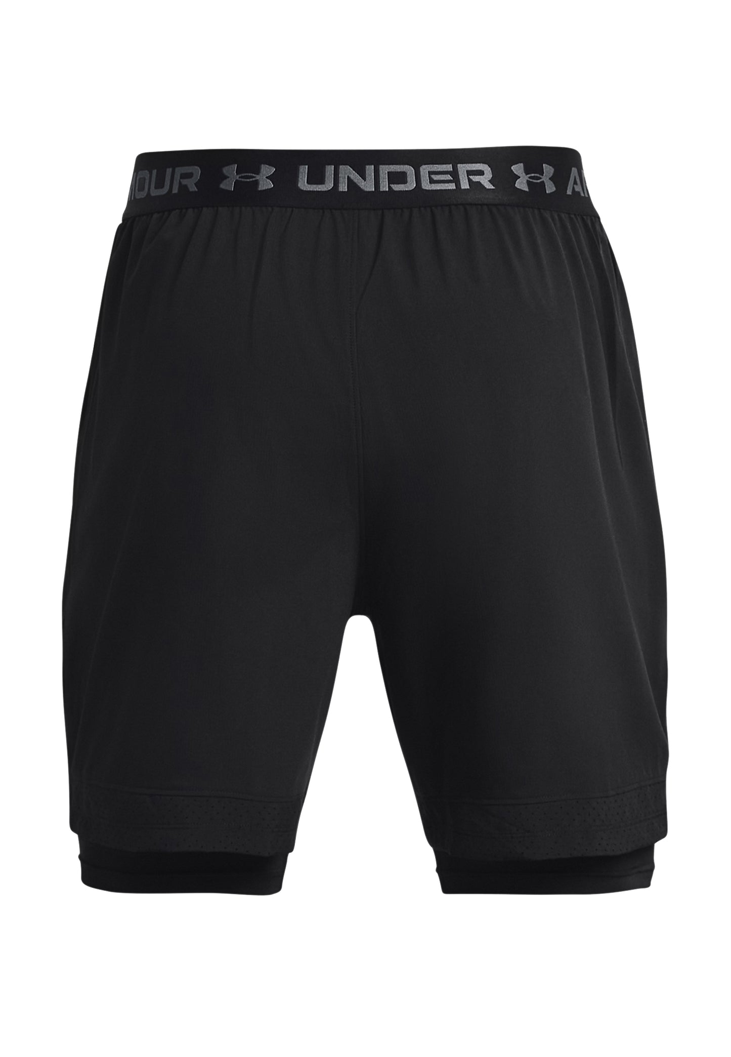 Pantaloncini sportivi neri doppi leggeri allenamento Vanish Under Armour P26 77-1373764 00020002 UNDER ARMOUR