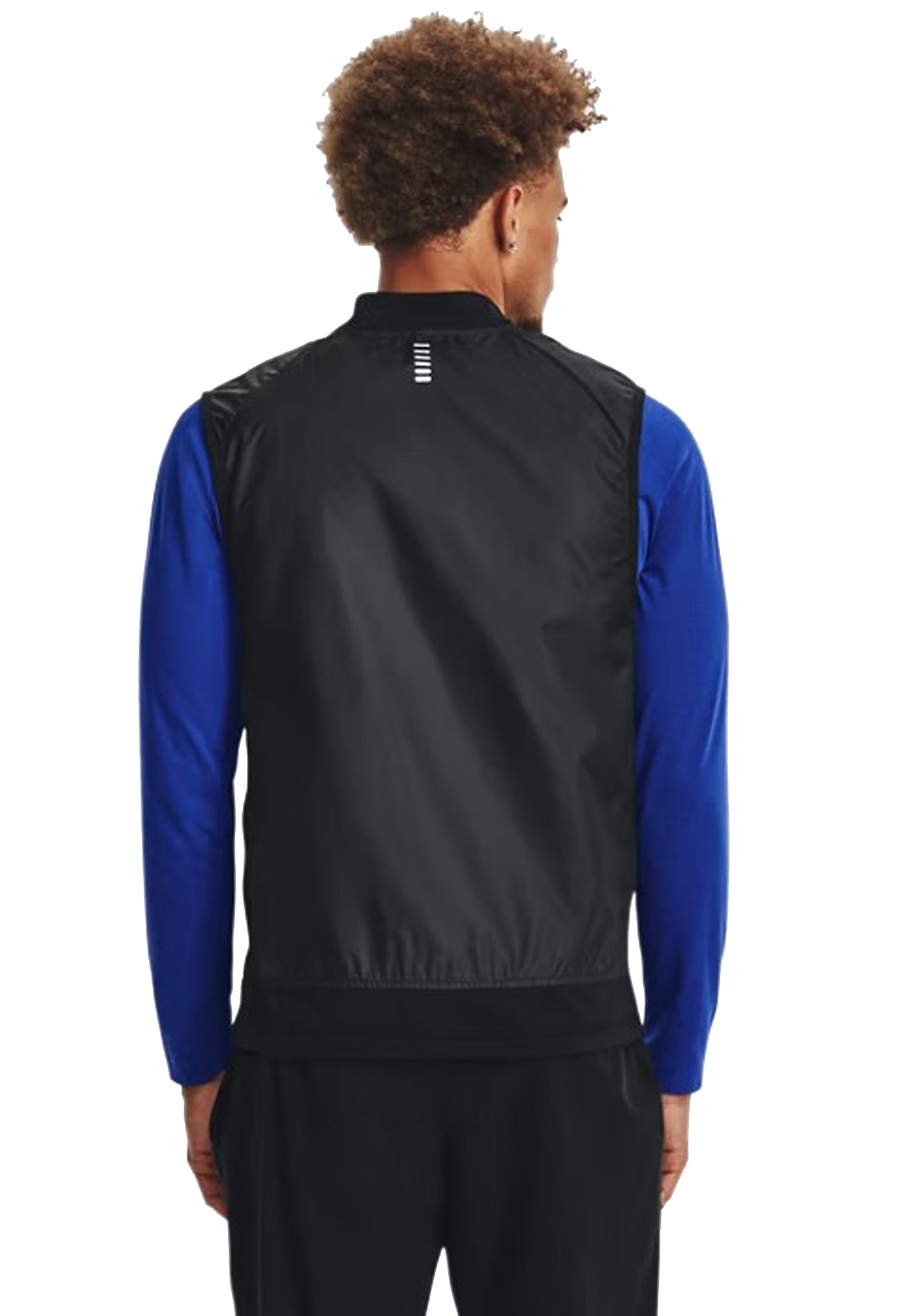 Smanicato gilet nero sportivo allenamento Launch Under Armour P26 77-1380870 00010001 UNDER ARMOUR