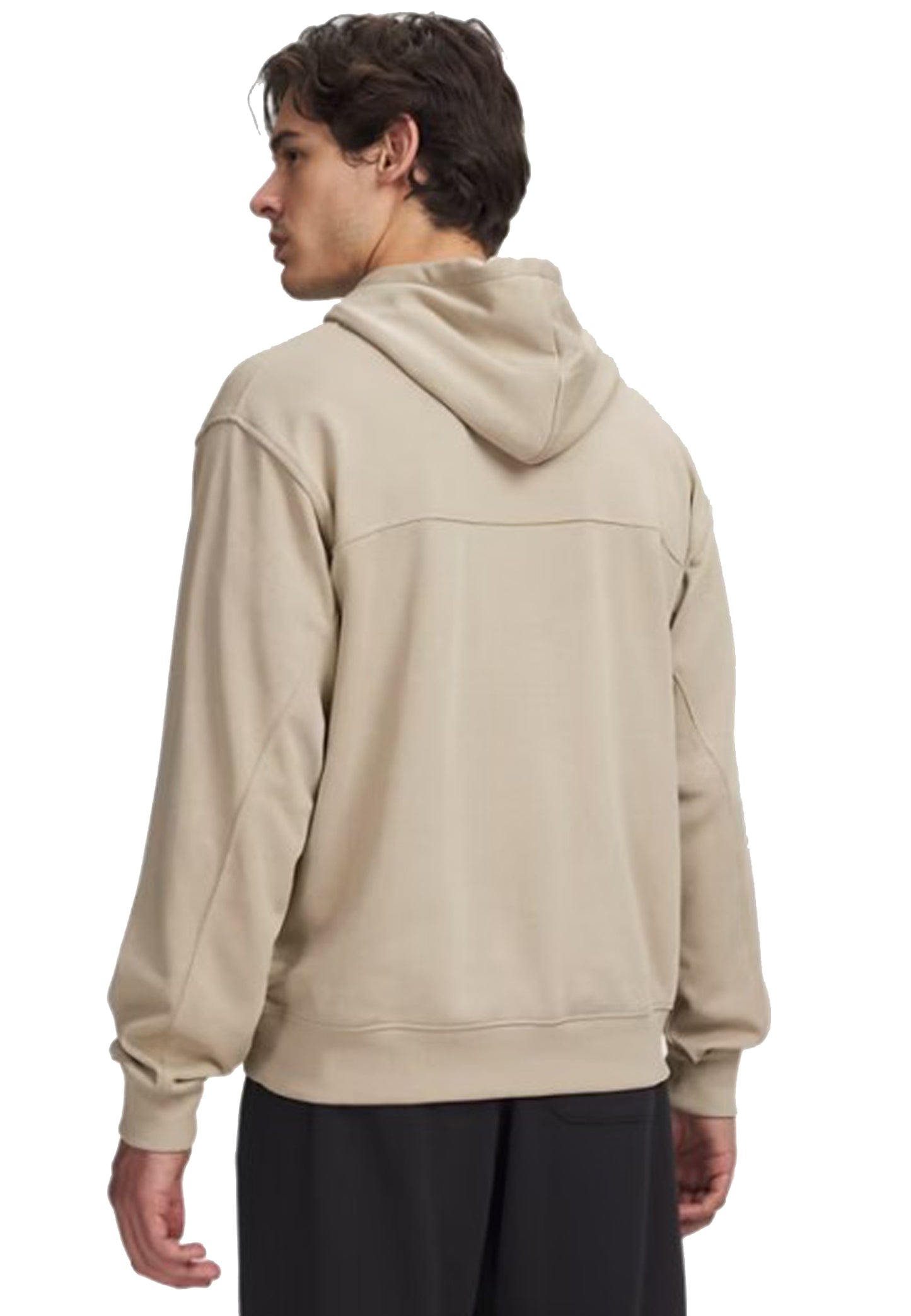 Felpa con cappuccio interno pile beige Rival Lightweight Under Armour P26 77-6012335 02990299 UNDER ARMOUR