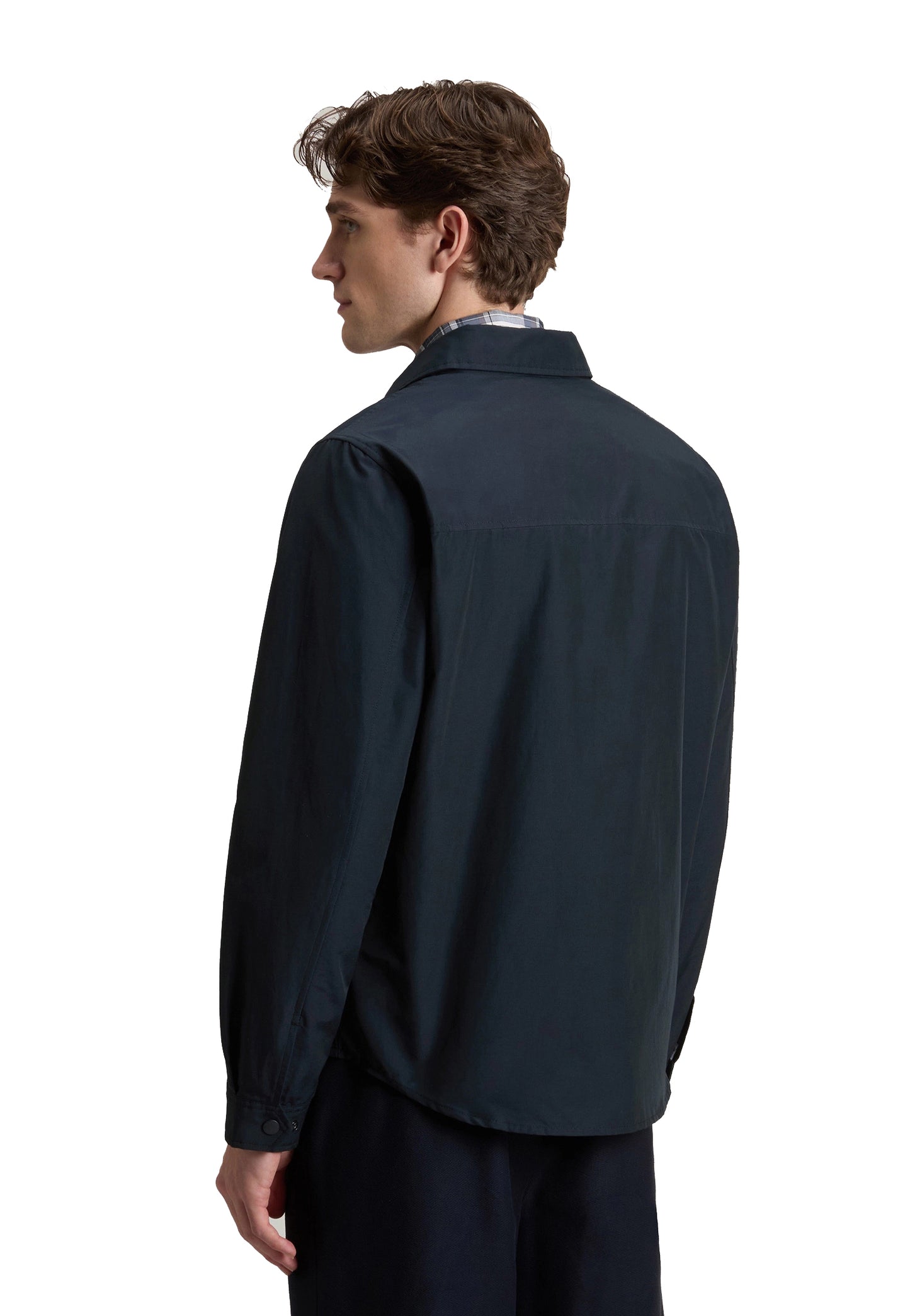 Giacca camicia leggera blu Light Ramar Woolrich P26 CFWOOS0186MRUT3662 MLBMLB WOOLRICH