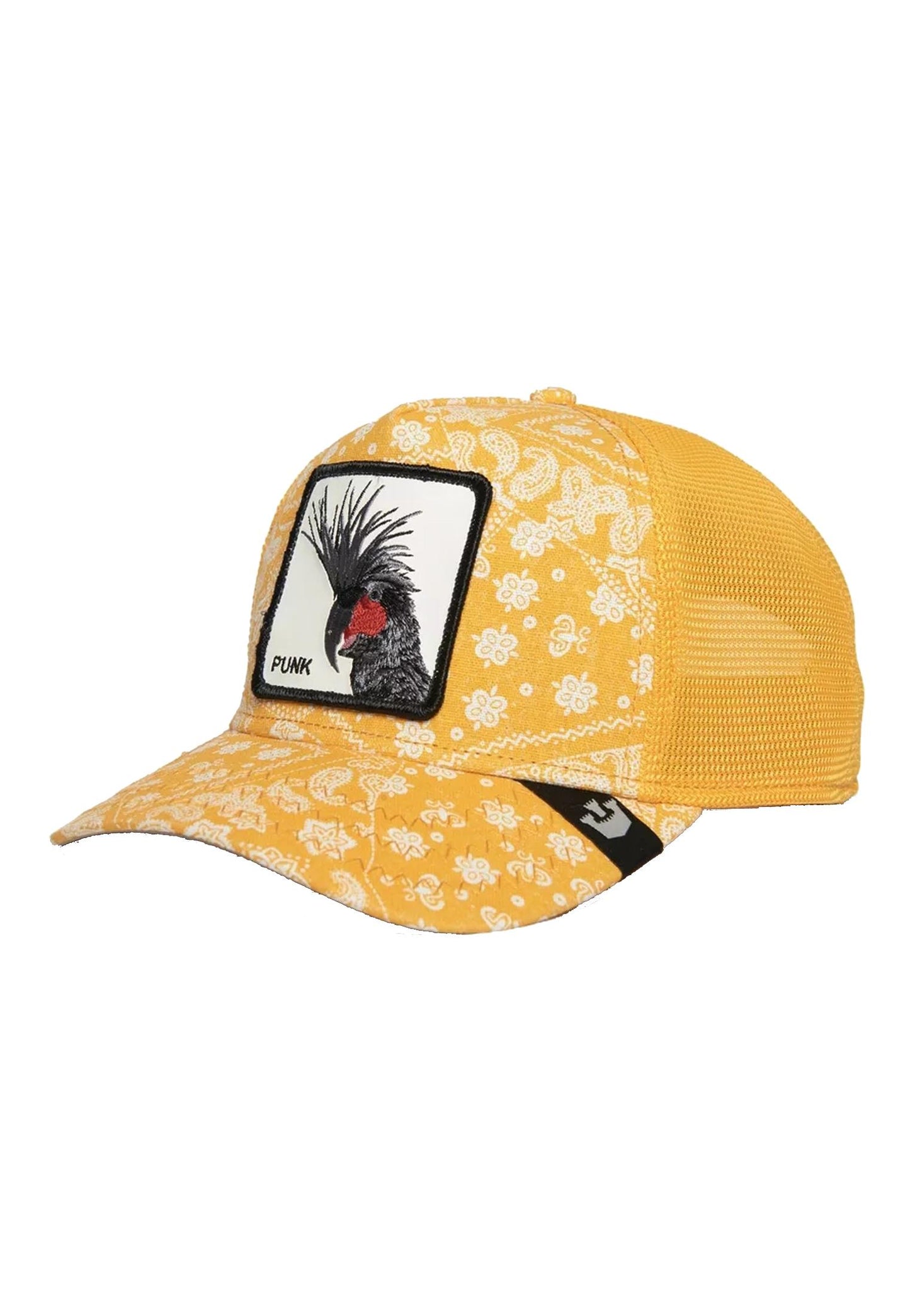Cappellino da baseball unisex giallo fantasia pappagallo The Punk Goorin Bros P24 101-0949 YELLOWYELLOW GOORIN BROS