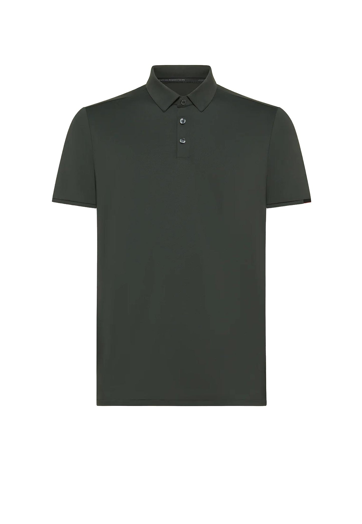 Polo mezza manica verde elasticizzata traspirante Oxford Logo RRD P26 26217 2020 RRD