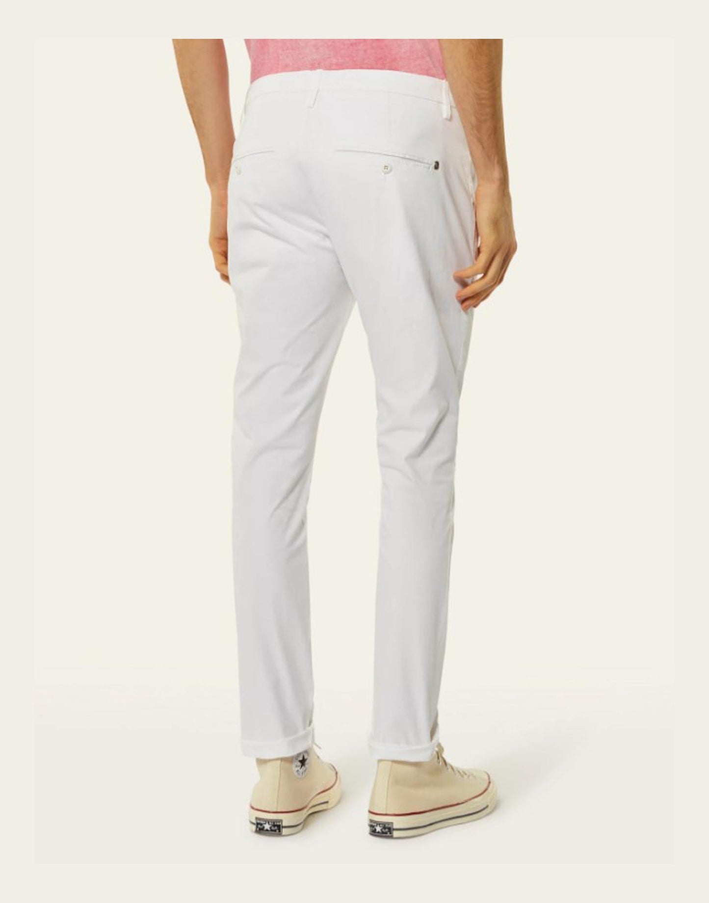 Pantaloni Gaubert slim in cotone Dondup