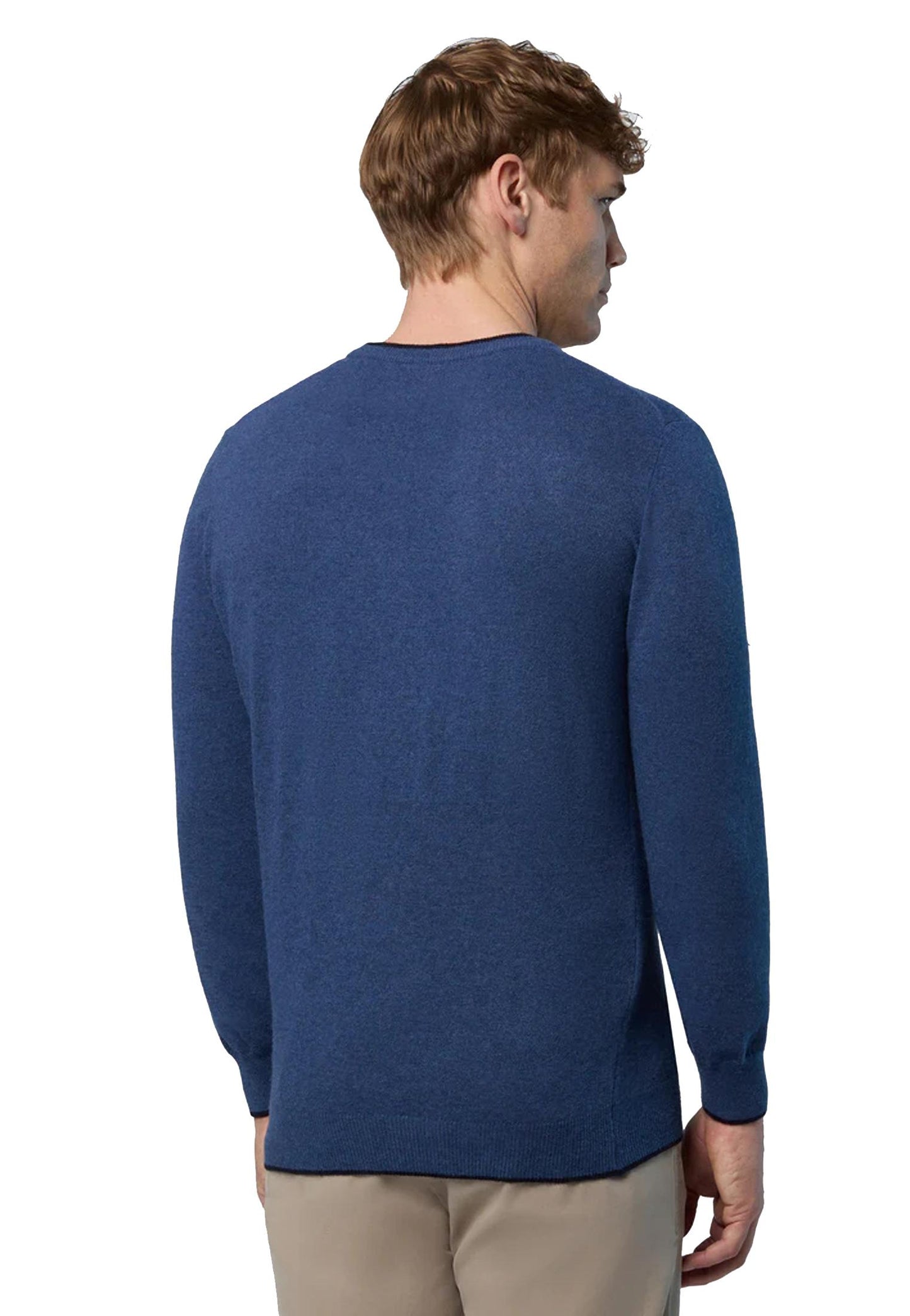 Maglione girocollo logo ricamato bluette North Sails A25 699775 07470747 NORTH SAILS