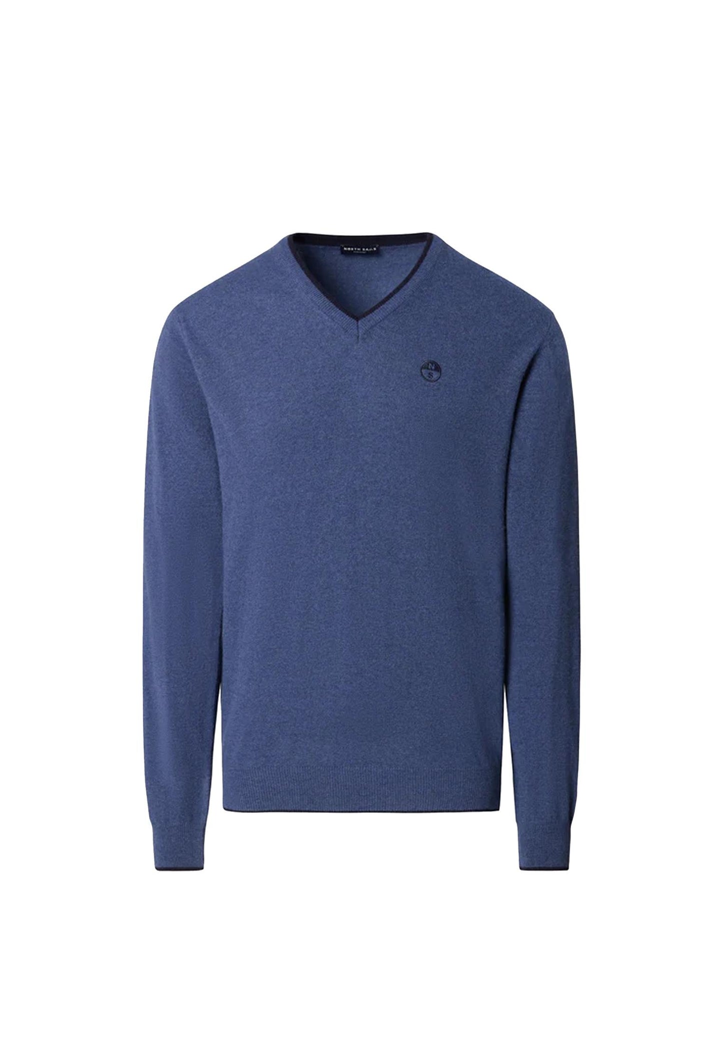 Maglione girocollo logo ricamato bluette North Sails A25 699776 07470747 NORTH SAILS