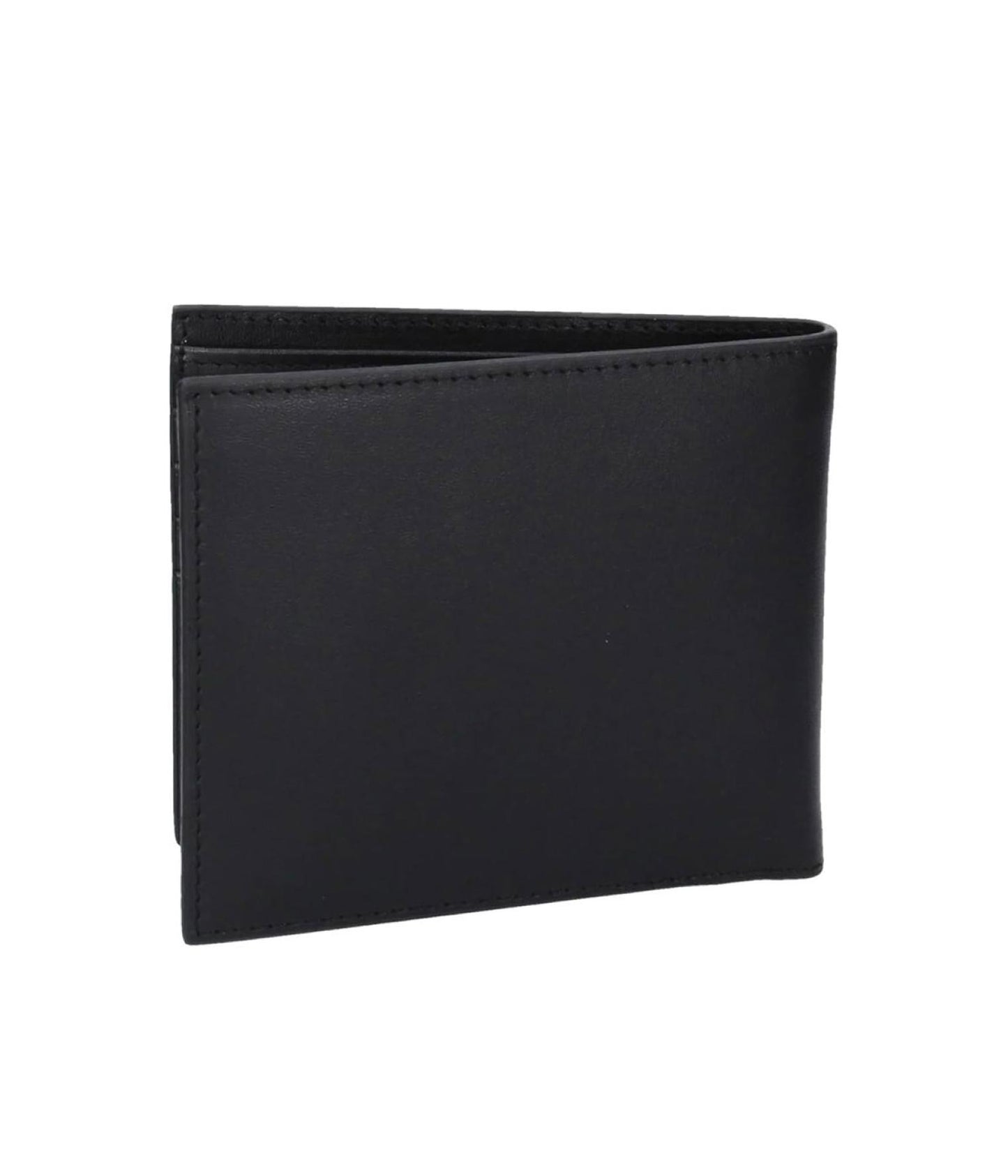 Portafoglio in pelle nero Armani Exchange A24