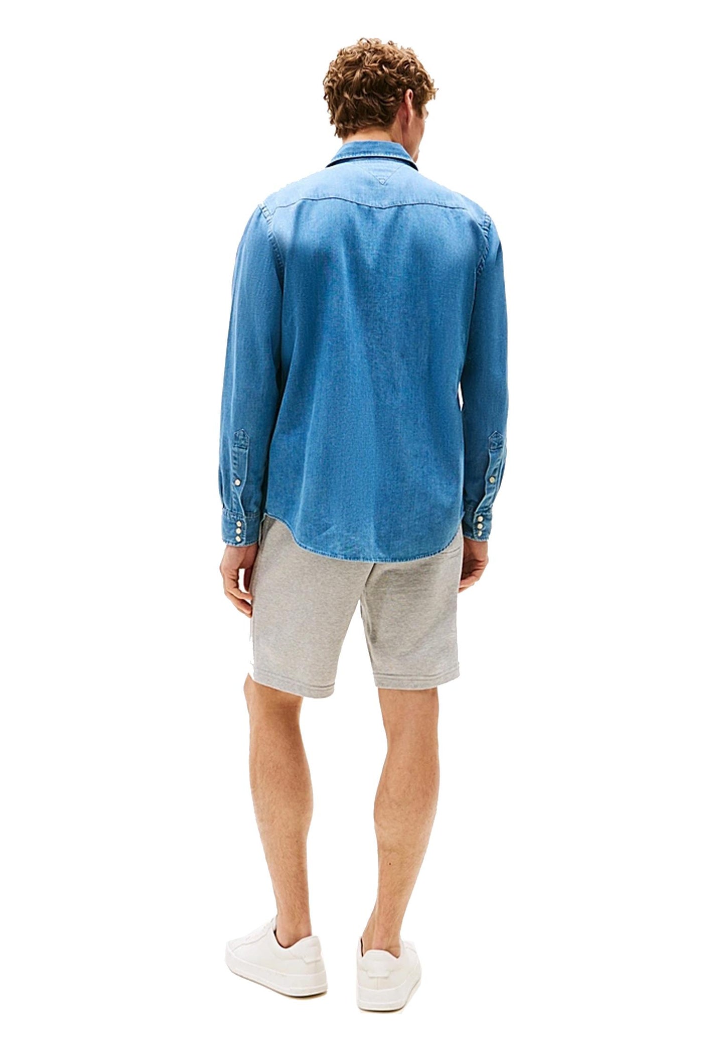 Camicia leggera denim cotone western regular fit Tommy Hilfiger A25 MW0MW394291A4 1A41A4 TOMMY HILFIGER