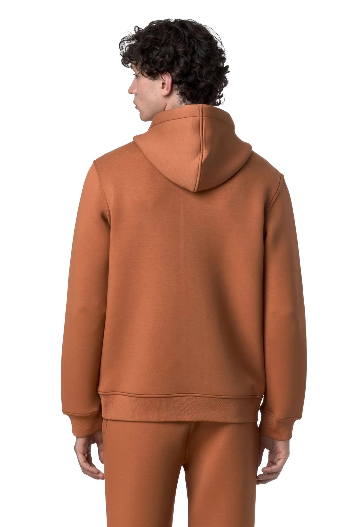 Giacca in pile con cappuccio arancione Rainer Spacer K-way A25 K2141DW WGGWGG K-WAY