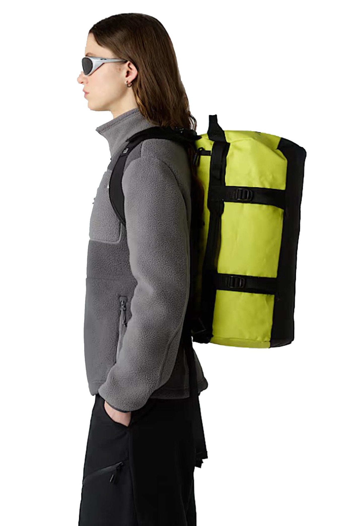 Borsone giallo fluo 31L Duffel Base Camp XS The North Face A25 NF0A52SSC6T1 NFC6TNFC6T THE NORTH FACE