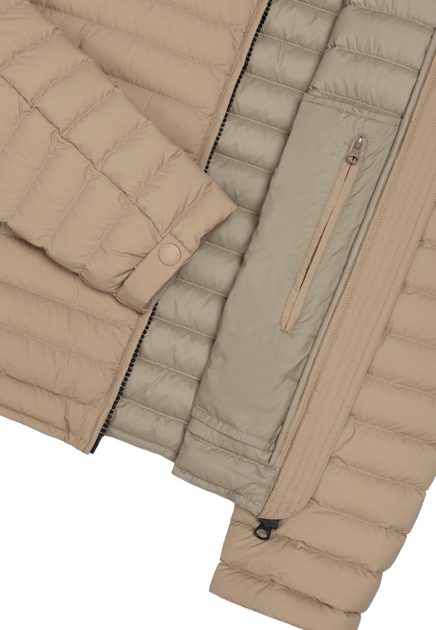 Giubbotto piumino leggero con collo imbottito beige Colmar A25 1246 4ZP731 COLMAR ORIGINALS