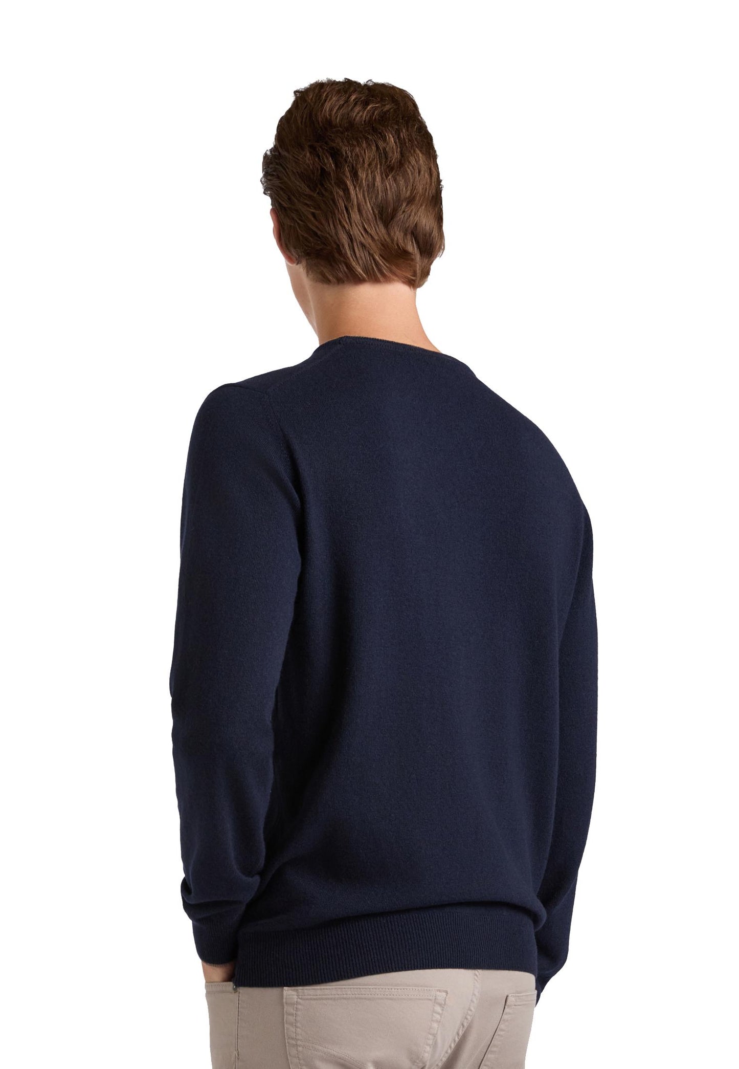 Maglione pullover misto lana blu Harmont & Blaine A25 HRP007030187 801801 HARMONT&BLAINE