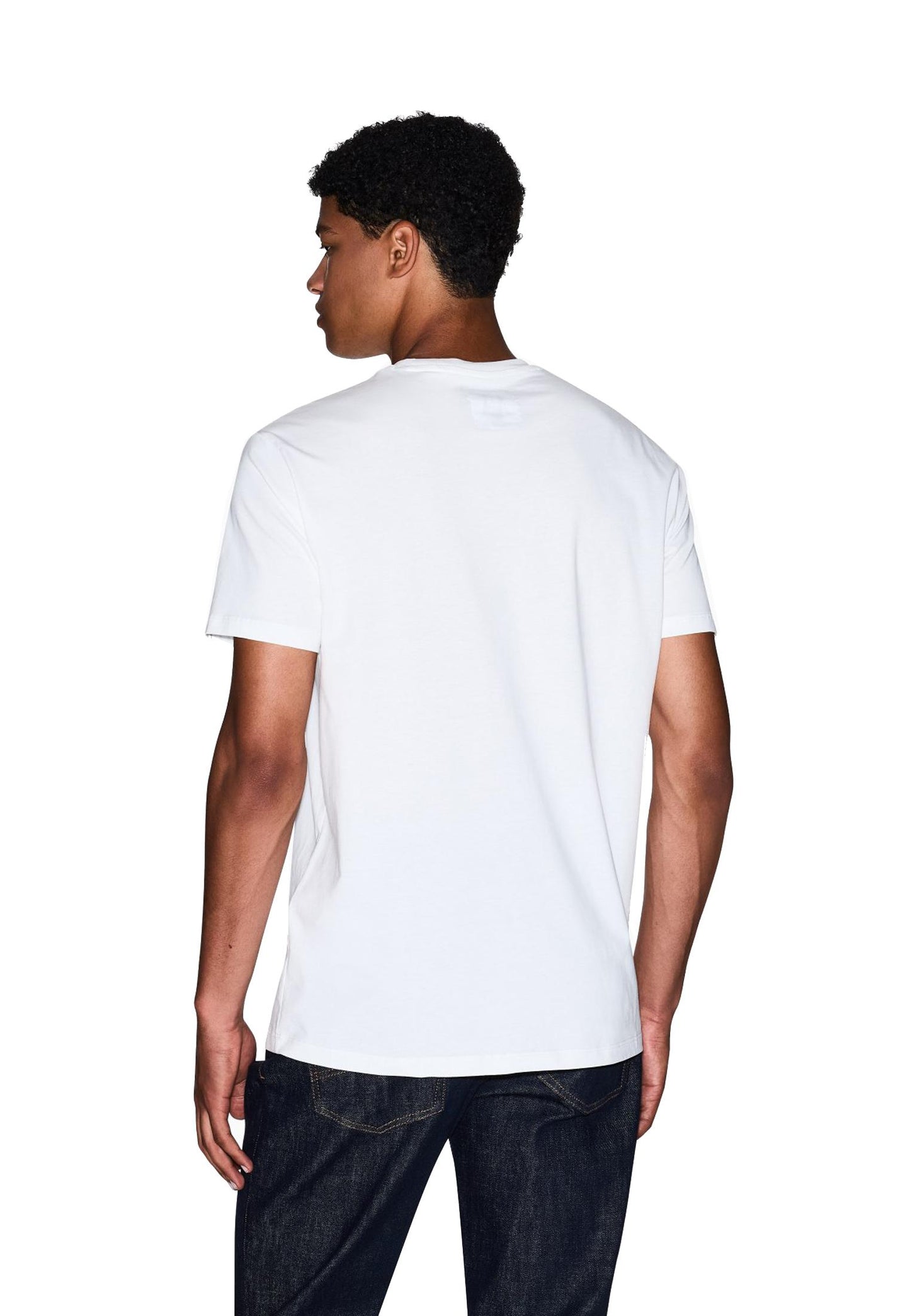 T-shirt girocollo bianca regular fit Armani Exchange A25 XM000365 AF12308 U0009U0009 ARMANI EXCHANGE