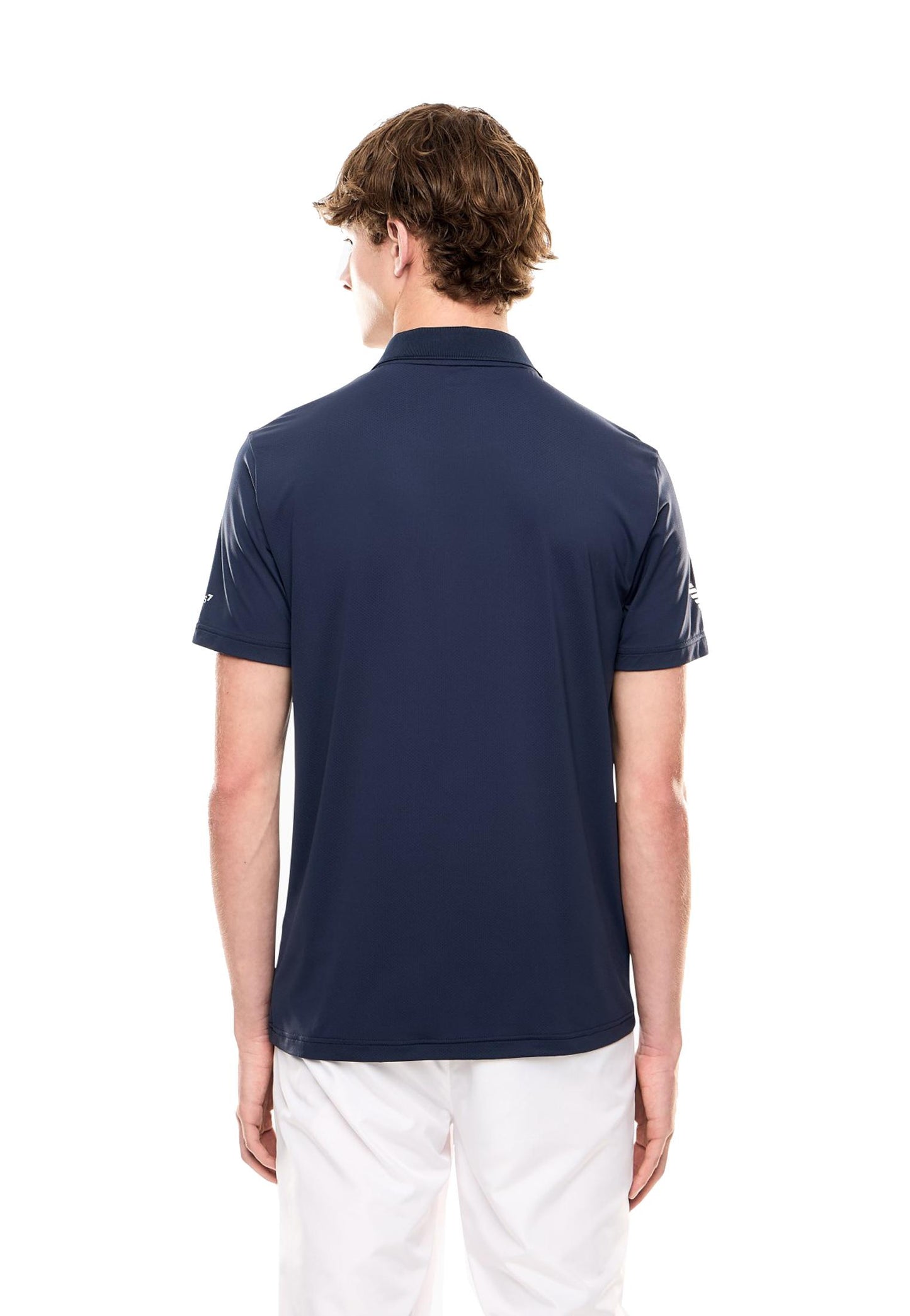 Polo tecnica blu maniche corte sportiva Ventus7 EA7 Armani P26 8NPF23 PJEMZ 15541554 EA7 TENNIS