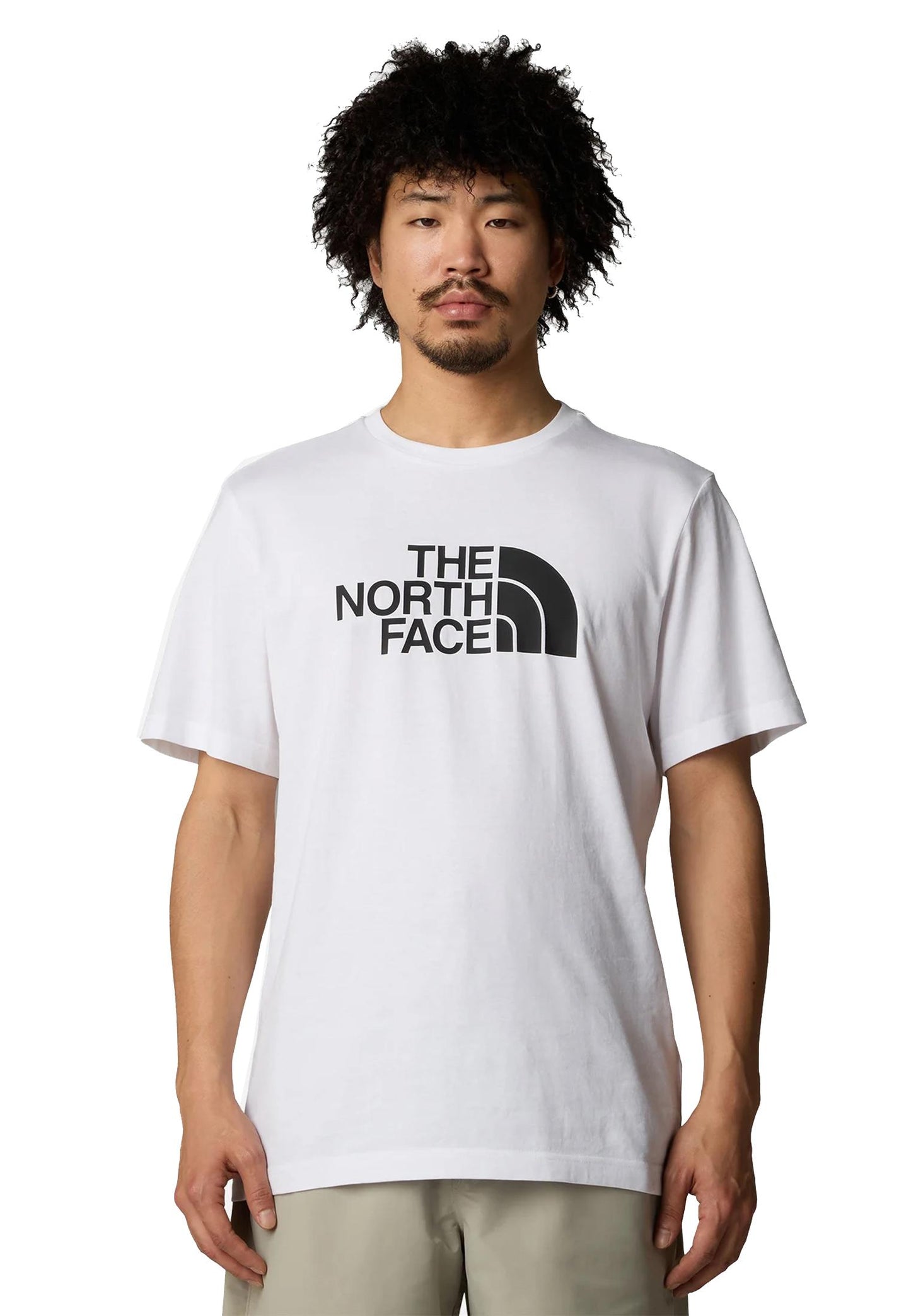 T-shirt girocollo bianca cotone Easy The North Face A25 NF0A8A6CFN41 NFFN4NFFN4 THE NORTH FACE
