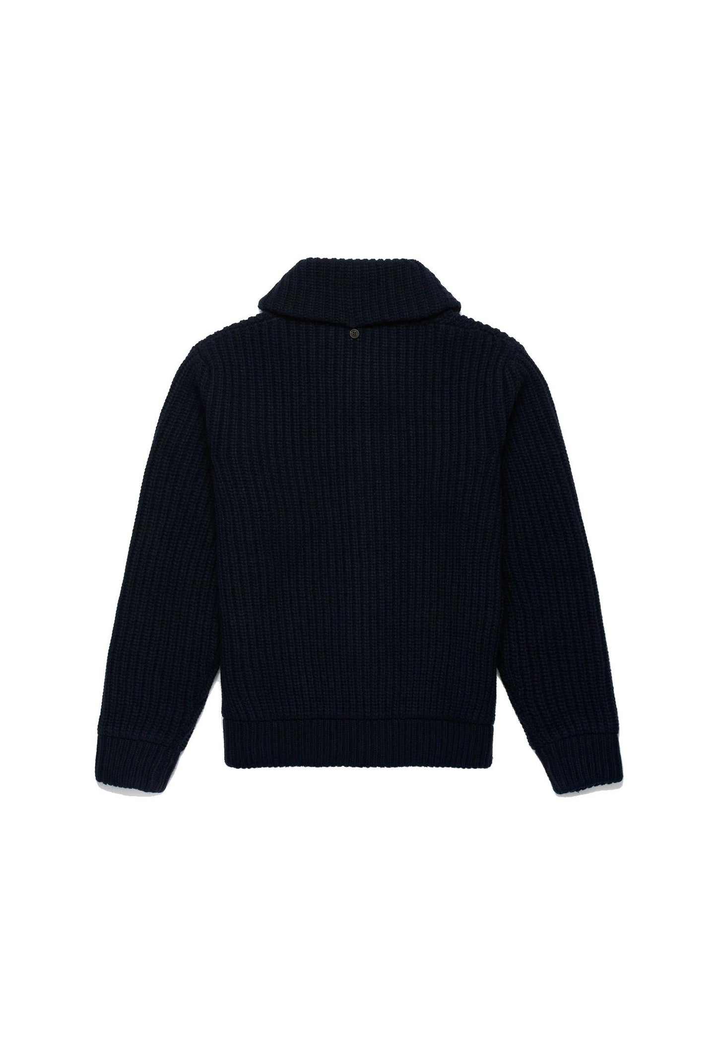 Cardigan maglione blu misto lana Bradford Sebago A25 71131CW 193193 SEBAGO