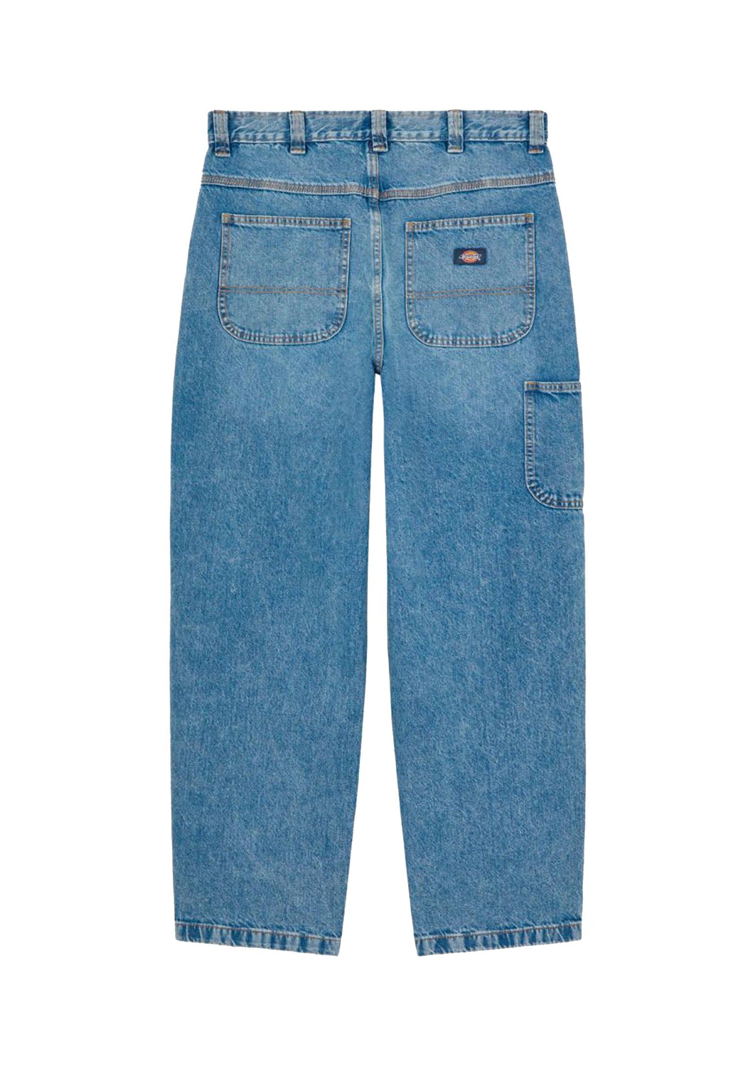 Pantaloni blu jeans denim Madison baggy Dickies P25 DK0A4YEC DENIM BLUBLU DICKIES