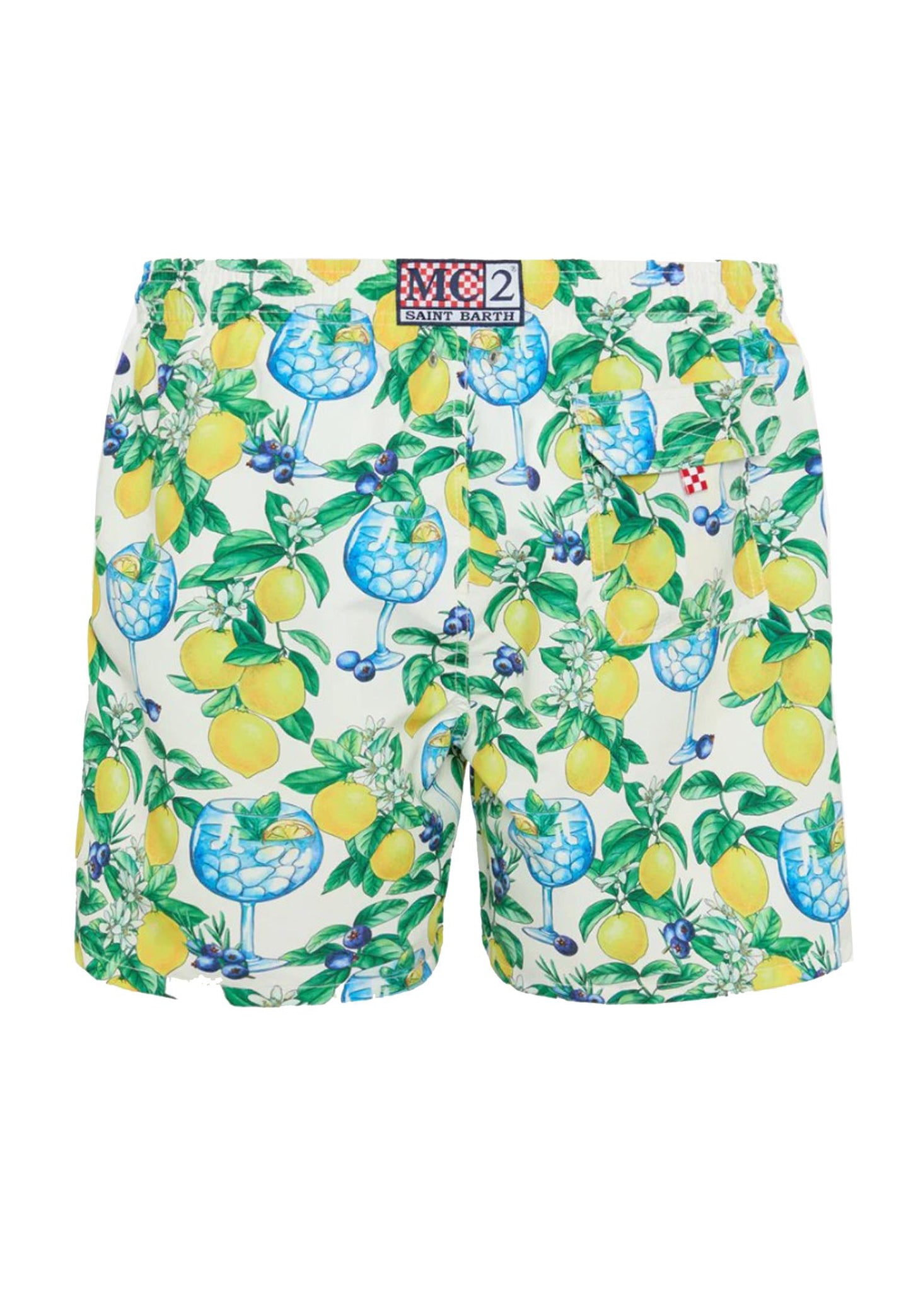 Costume mare pantaloncino limoni Gustavia MC2 Saint Barth P25