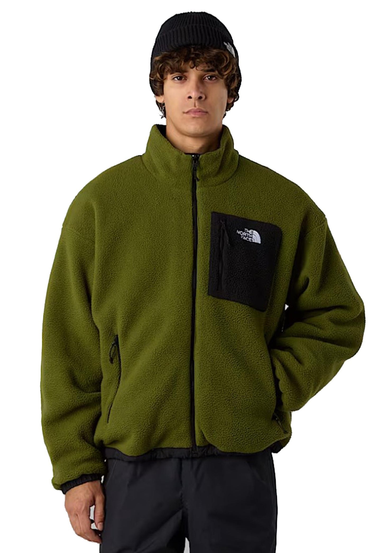 Giacca in pile reversibile nero Yumiori The North Face A25 NF0A89GTDOB1 NFDOBNFDOB THE NORTH FACE