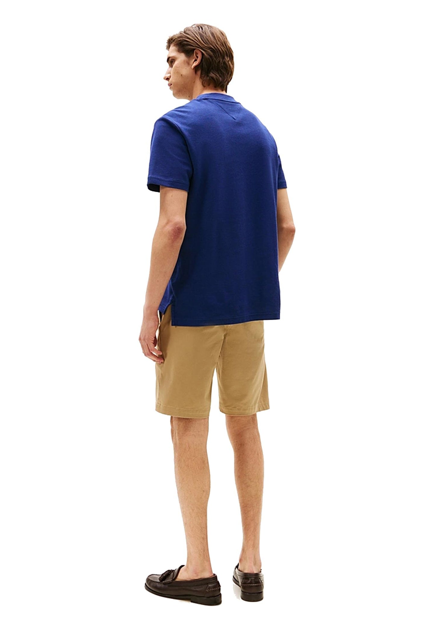 T-shirt girocollo cotone blu royal con tasca Tommy Hilfiger A25 MW0MW39365C7G C7GC7G TOMMY HILFIGER